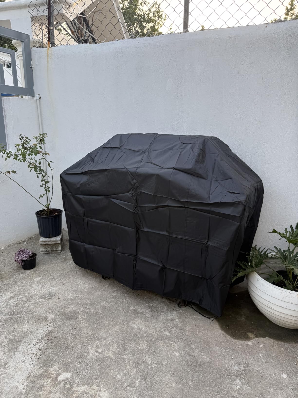 iCOVER Grill Cover for Weber 22 Inch Charcoal Kettle - Heavy Duty Waterproof BBQ Cover for Weber Char-Broil 22 Inch Charcoal Kettle Grills customer photo 1