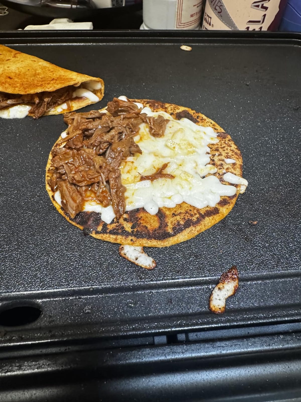 Chefman XL Electric Griddle with Removable Temperature Control, Immersible Flat Top Grill, Burger, Eggs, Pancake Griddle, Nonstick Extra Large Cooking Surface, Slide Out Drip Tray, 10 x 20 Inch customer photo 2