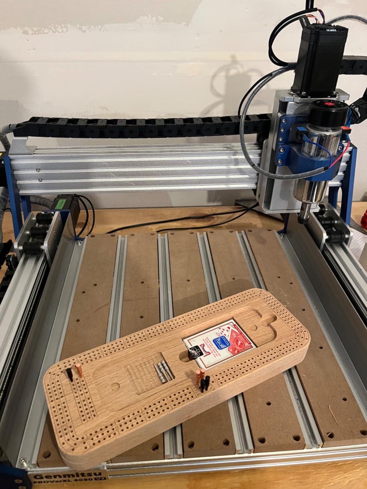 Genmitsu PROVerXL 4030 V2 CNC Router Machine with Closed-Loop Stepper Motor | Closed-Loop NEMA 23 Motors, 400W Spindle for Wood, Metal, Acrylic, PCB & MDF, 400 x 300 x 110mm Work Area customer photo 2