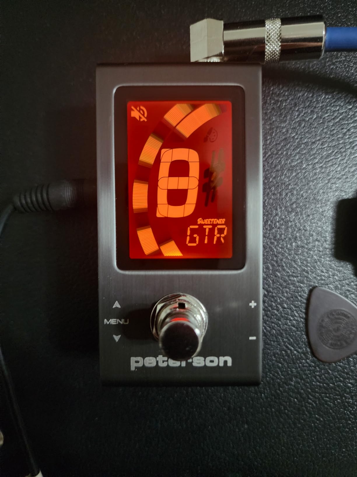Peterson StroboStomp Mini | Mini Pedal Strobe Tuner customer photo 1