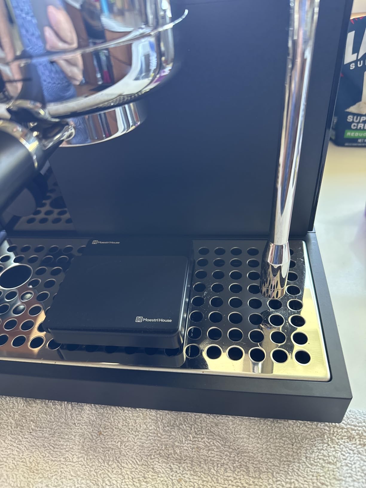 Maestri House S1 Mini Espresso Coffee Scale with Timer, 2kg/0.1g | Rechargeable Shot Scale with 0.1g Precision, Dual Timing Modes, g/oz/ml Units and ABS Design for Espresso or Pour-Over customer photo 2