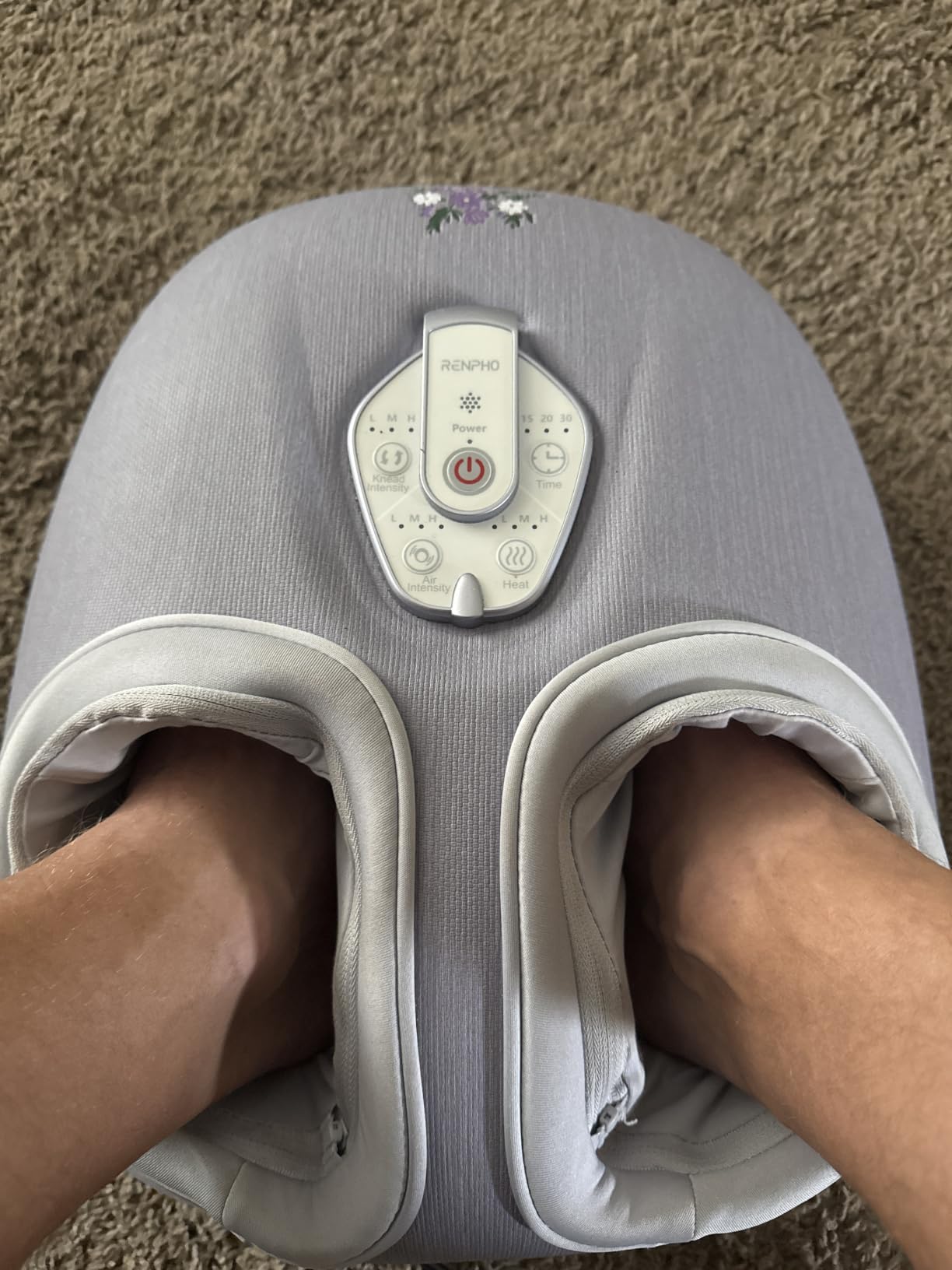RENPHO Foot Massager with Heat, Birthday Gifts for Women, FSA Eligible HSA customer photo 1