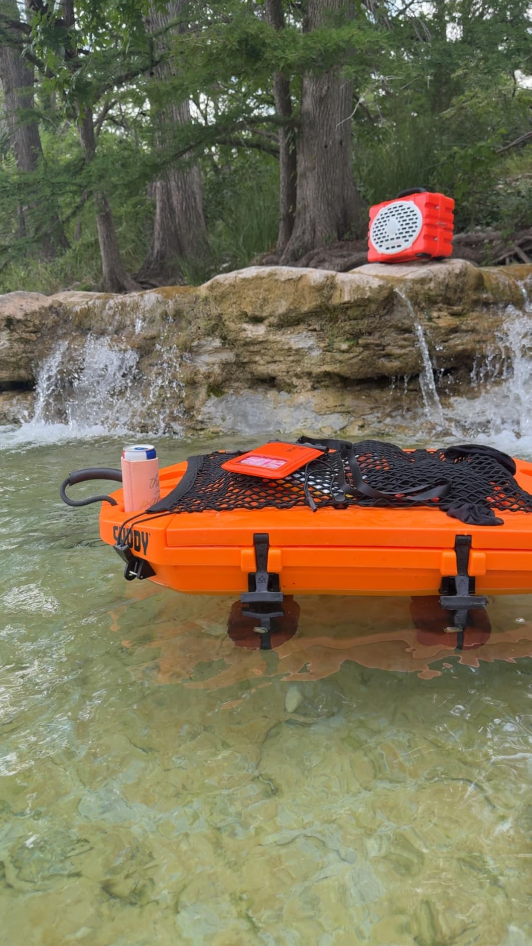 CUDDY Crawler Cooler with Wheels - 40 QT Amphibious Floating Cooler and Dry Storage Vessel customer photo 1