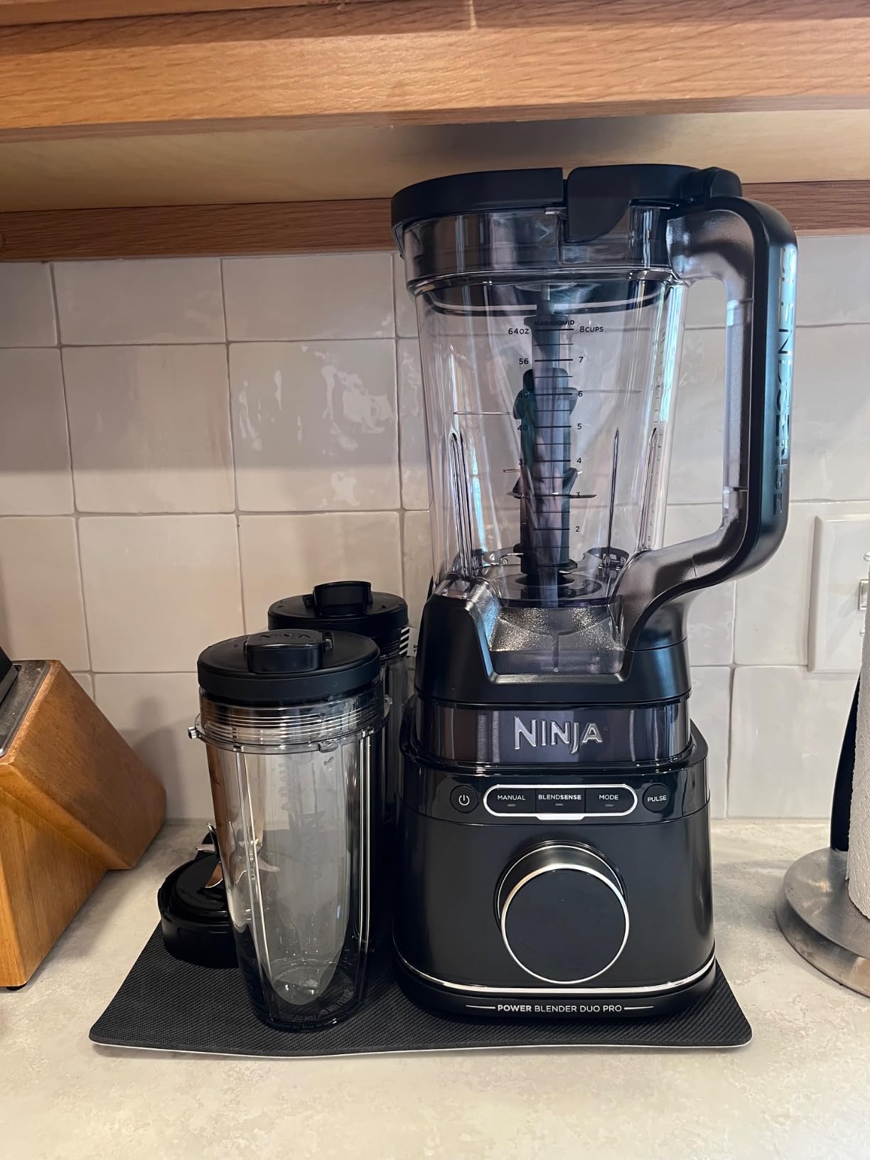 Ninja Detect Blender with Cups, BlendSense Tech, 72oz, 1800PW, Black, TB301 customer photo 2