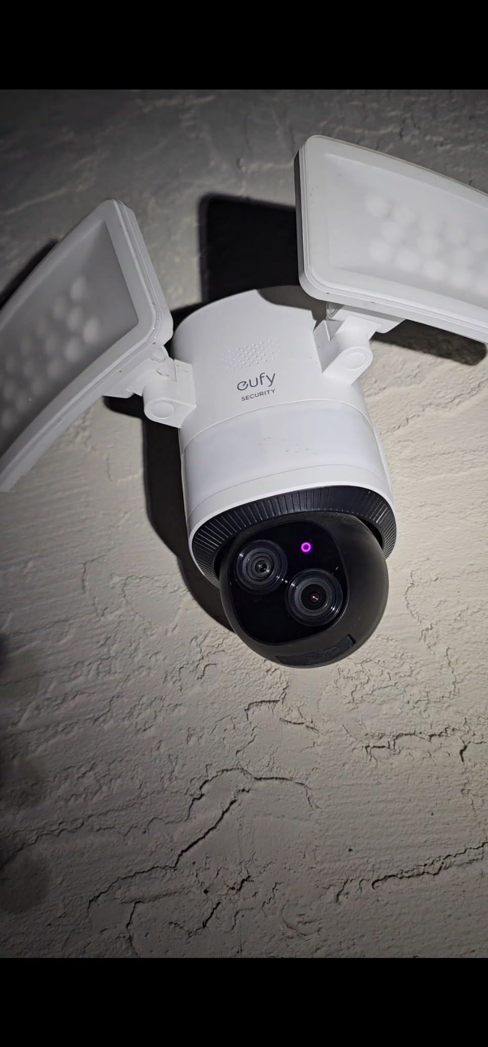 eufy Security Floodlight Camera E340, Dual-Lens, 360° Coverage, 8X Zoom | Pan & Tilt, AI Detection & Tracking, 24/7 Recording, 2000 LM, Dual-Band Wi-Fi 6, No Monthly Fee, Wired Outdoor customer photo 2