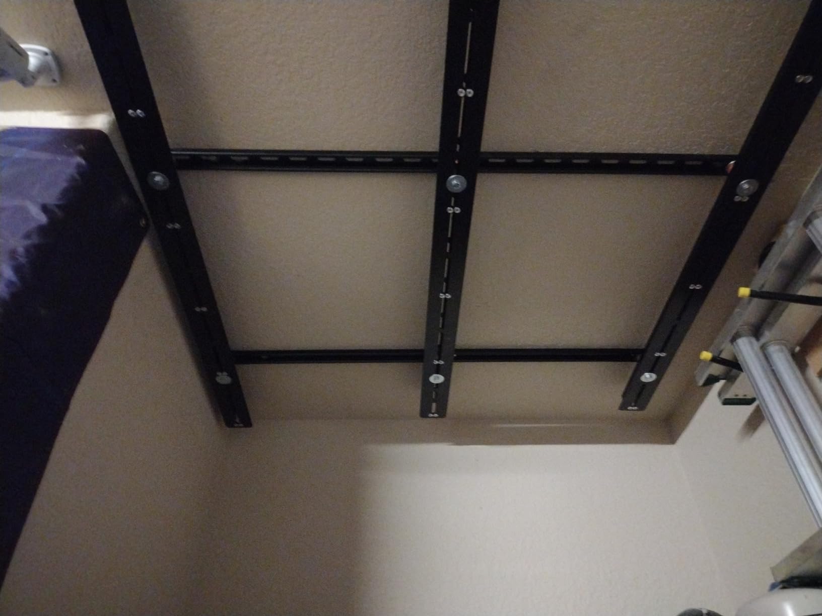 Ultrawall Overhead Garage Storage Racks, Adjustable Garage Ceiling Storage Rack, Heavy Duty Garage Organizer Hanging Storage Rack for Most Storage Bins/Totes/Container, 48
