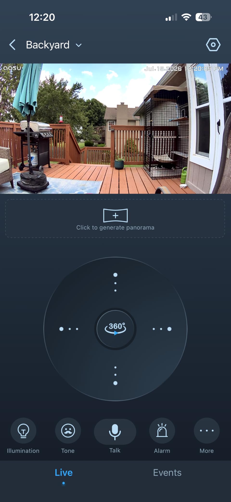 aosu Solar Camera Outdoor Wireless for Home Surveillance, Fixed Solar Panel | Easy to Set up, 360° Full Coverage, Auto Person Tracking, 2K Clarity & Full-Color Night Vision, Two-Way Talk, 2.4GHz WiFi only customer photo 1