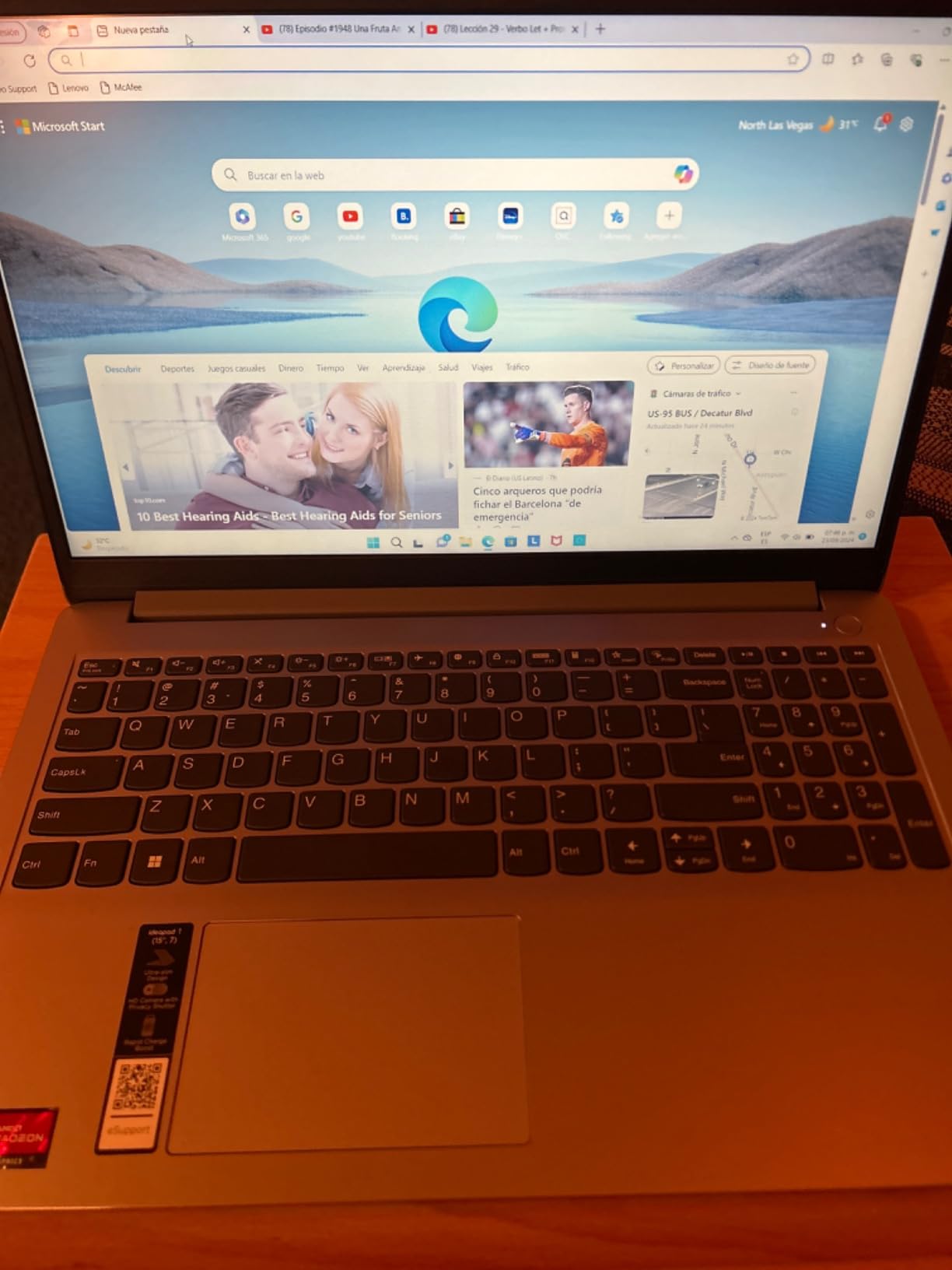 Lenovo IdeaPad 1 Laptop, 15.6