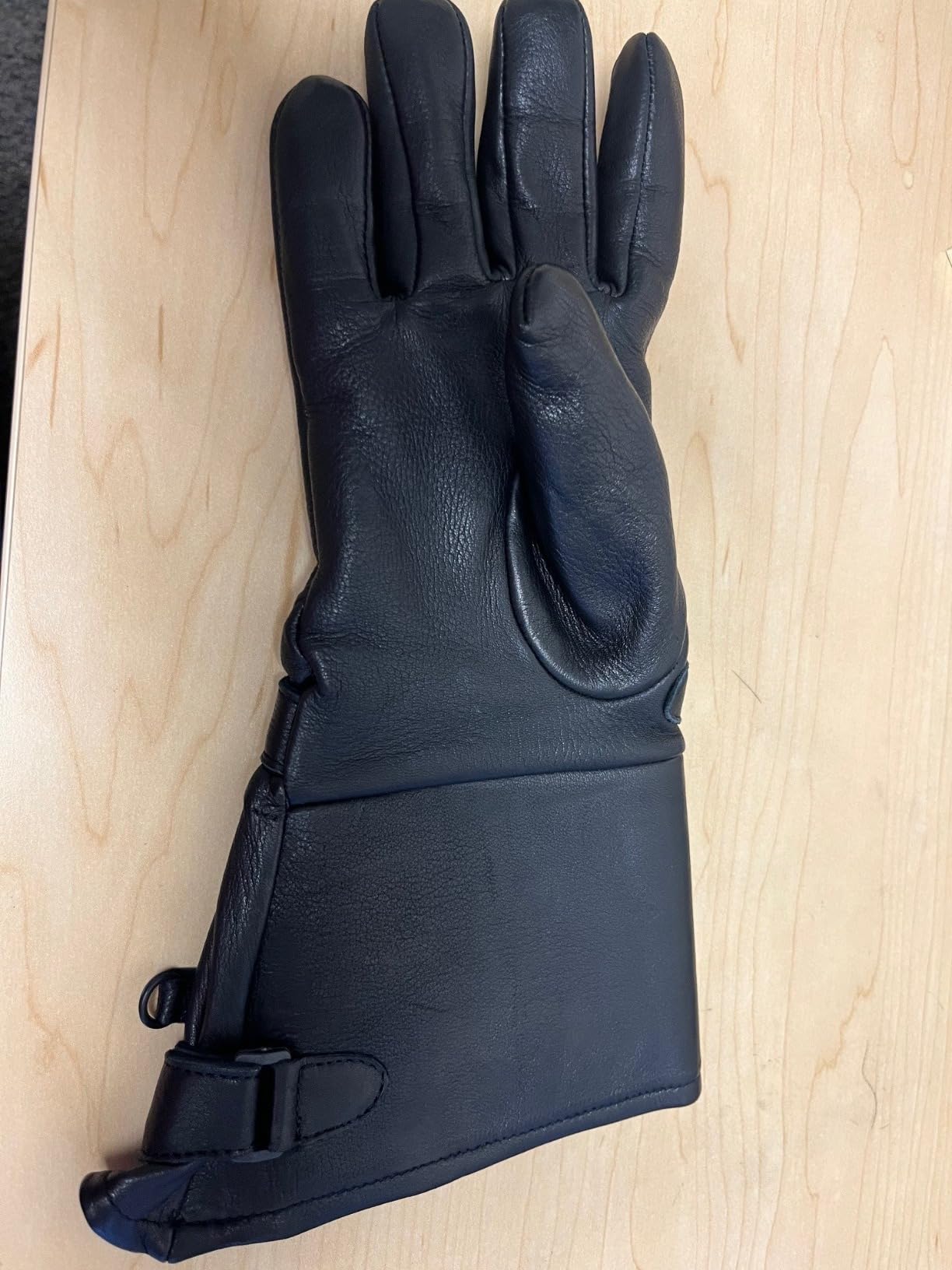 Milwaukee Leather Men's USA Deerskin Gauntlet Motorcycle Hand Gloves customer photo 2