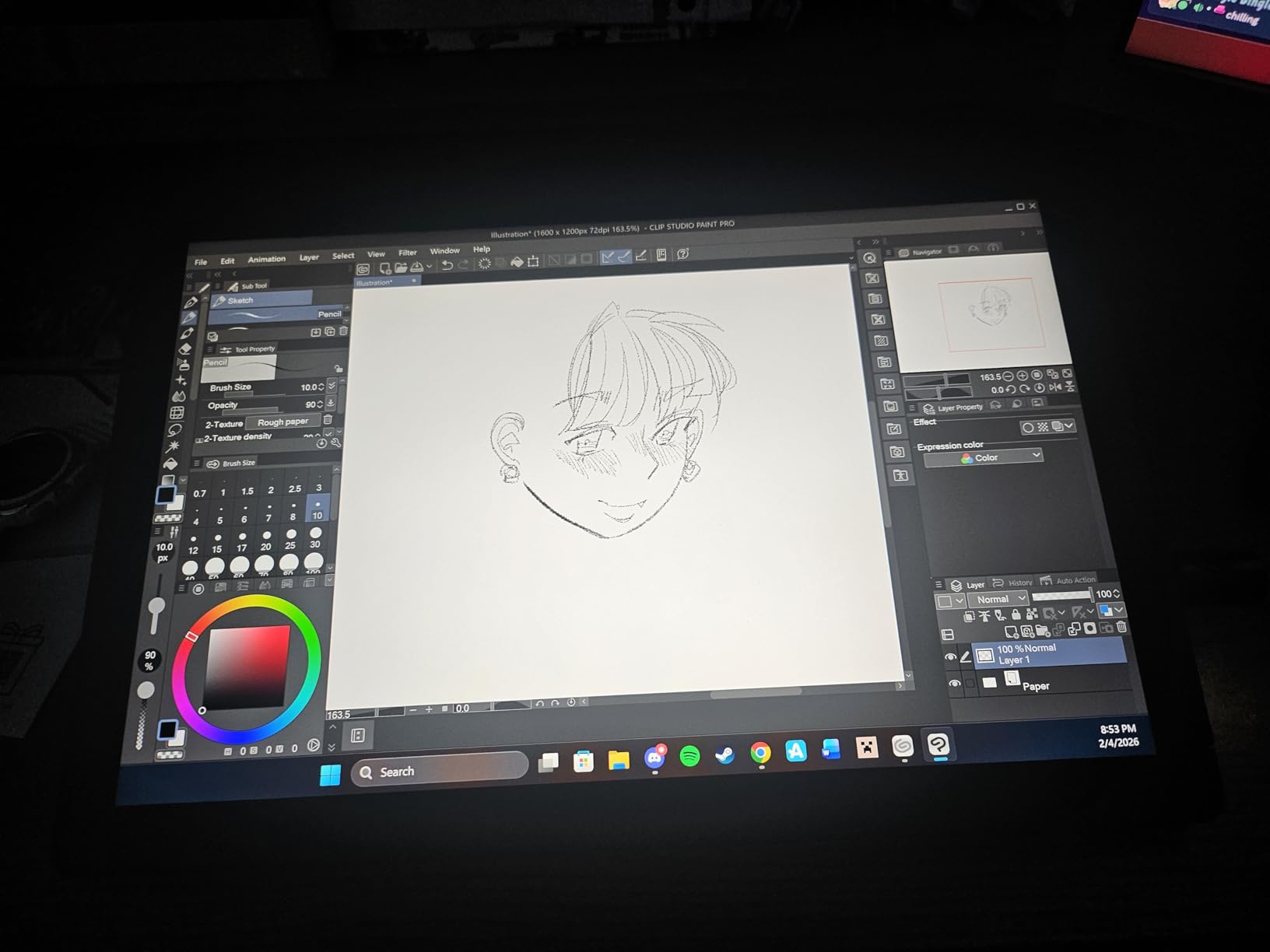 Wacom Cintiq 16, Drawing Tablet with QHD Screen & Pro Pen 3 | Advanced pen experience with precise control for serious artists creating illustrations, comics, animations and digital art customer photo 2