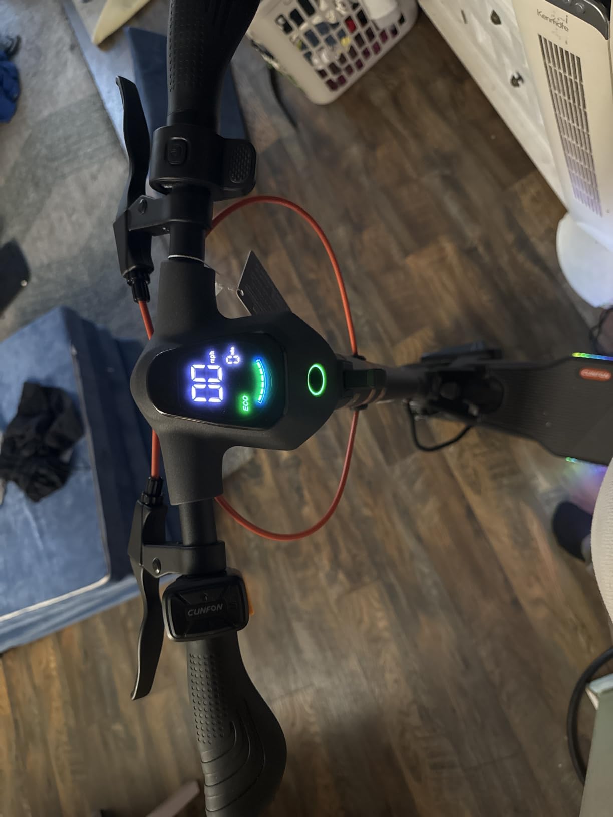 Electric Scooter - Electric Scooter for Adults, 800/1000/1600W Peak, Up to 19/25/31MPH, 25-50Miles Range, 220-330lb Load, Foldable E-Scooter for Adult Teens with Damping Adjustable Suspensions, Turn Signals customer photo 2