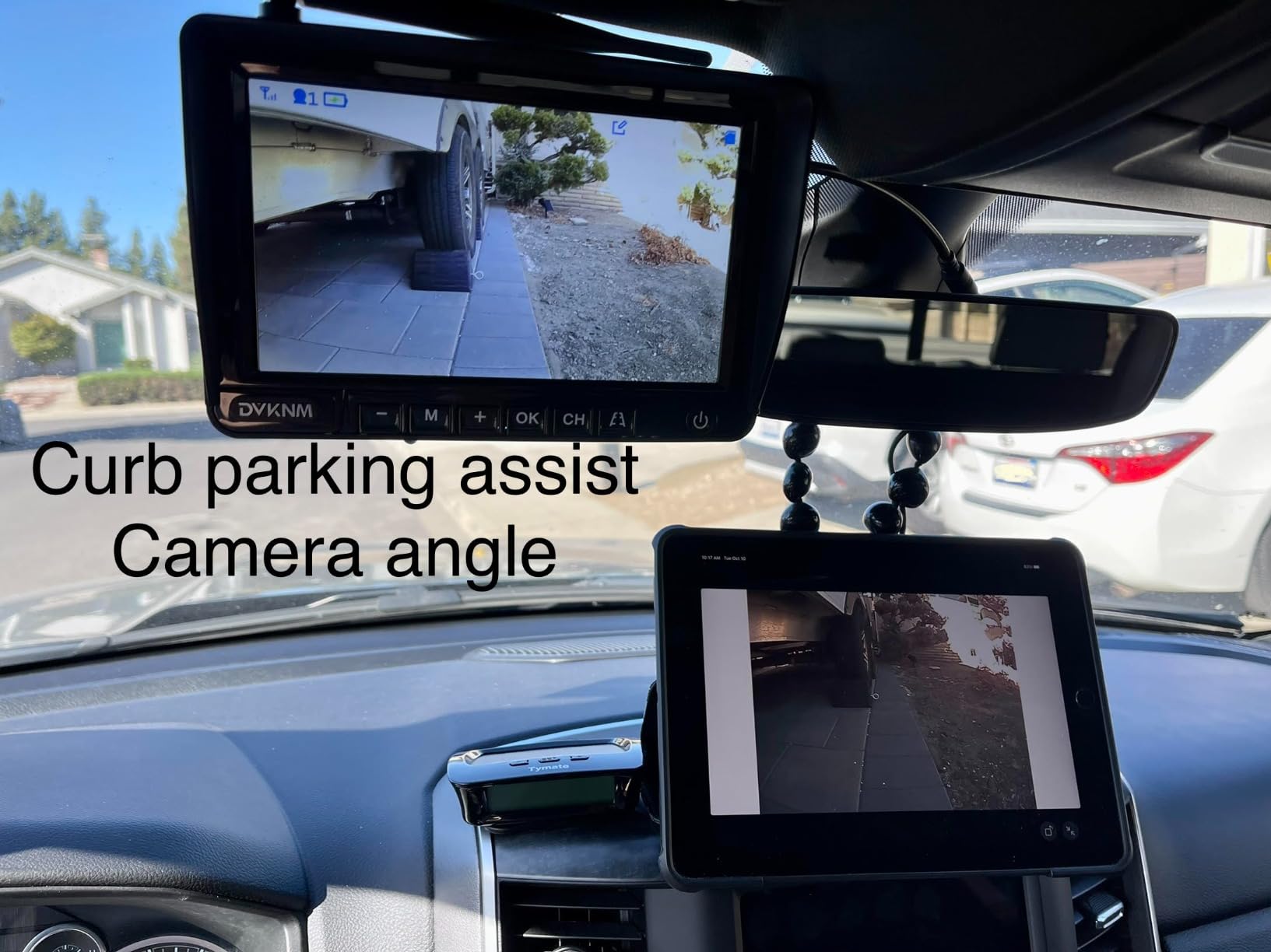2 Magnetic Solar Wireless Backup Camera with 7