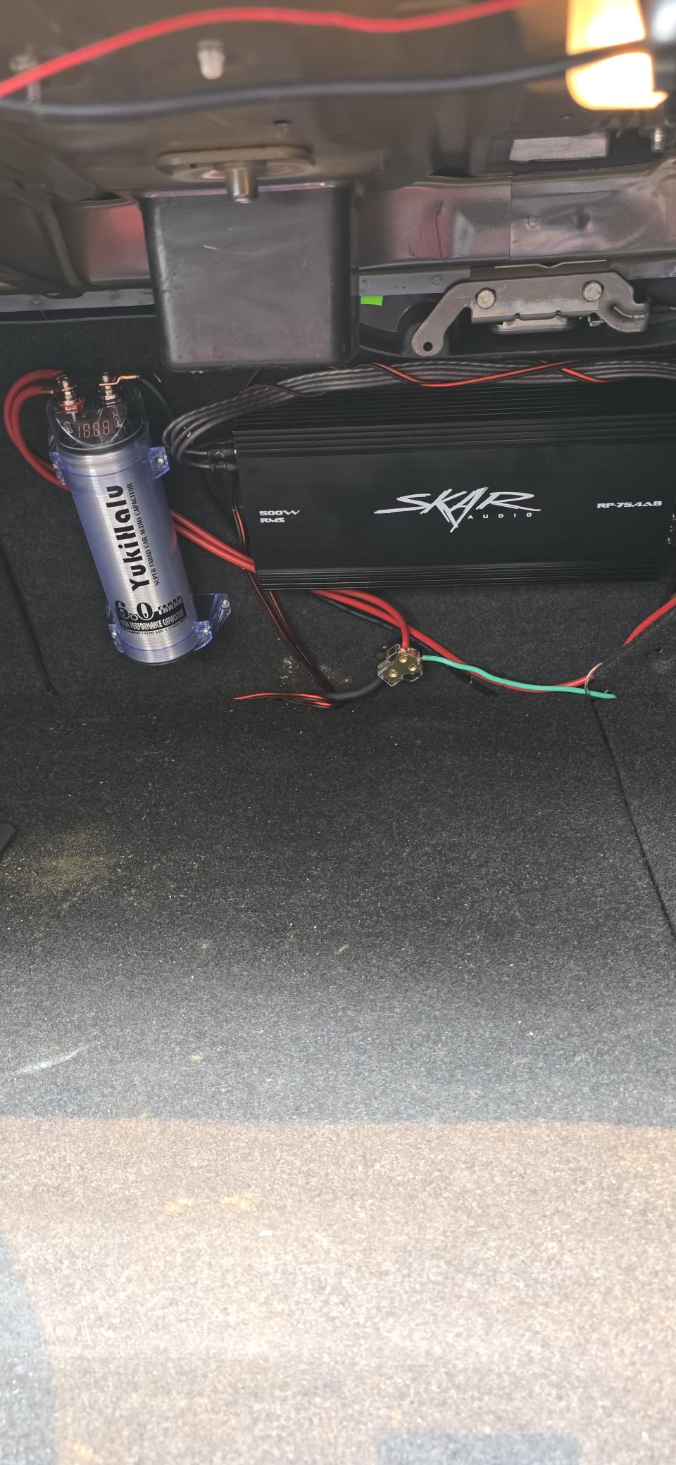 Install Link 16 AWG Gauge Speaker Wire (100 Feet) Car or Home Theater (CCA) | 16/2 Speaker Cable, 2-Conductor, Frosted Red/Black, Easy Strip, Polarity ID, for Car Audio & Home Stereo customer photo 2