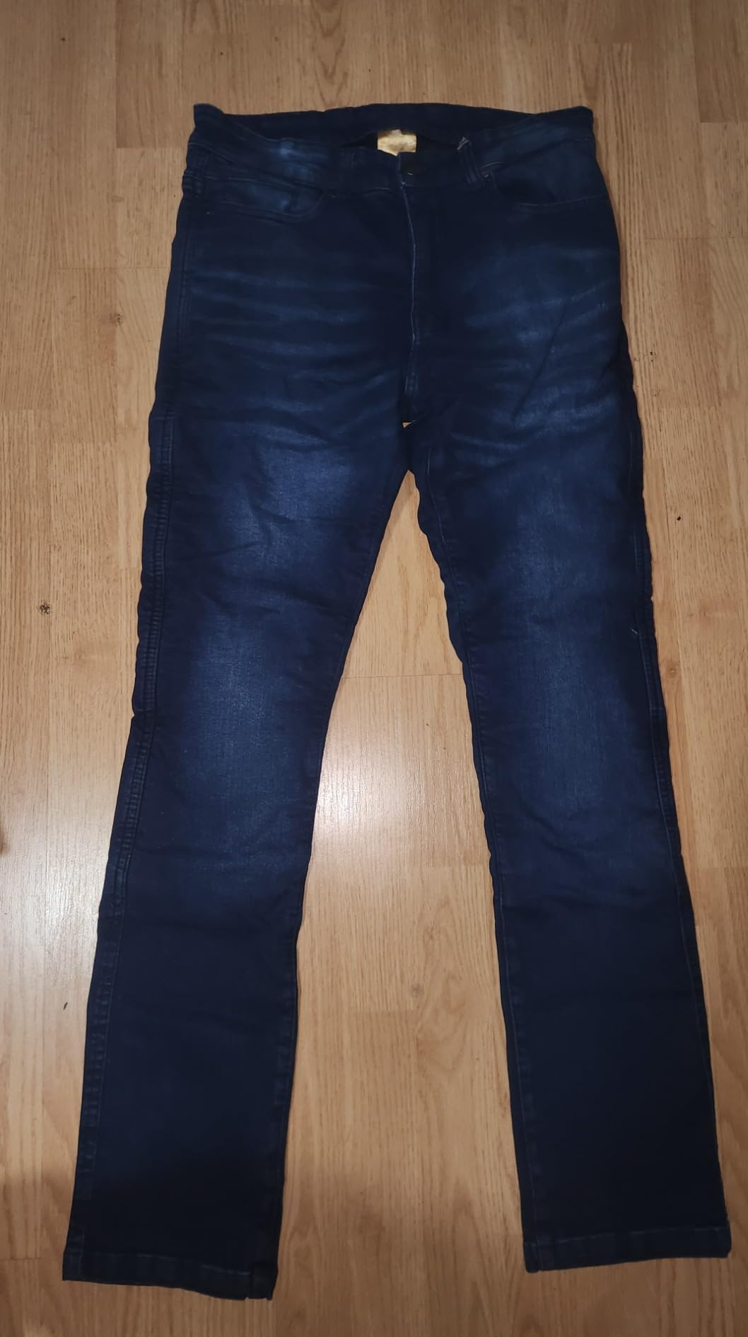 Motorcycle Jeans for Men CE Class A Lined with Aramid Fiber - Dual Sport Motorcycle Pants with CE Hip and Knee Protectors customer photo 1
