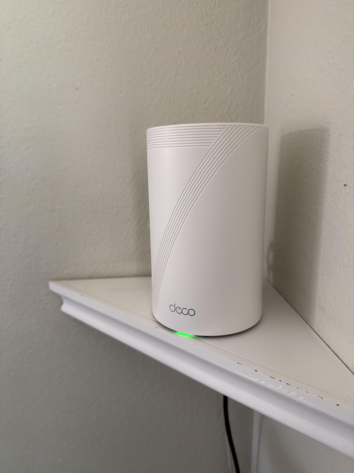 TP-Link Deco 7 Pro BE63 Tri-Band WiFi 7 BE10000 Whole Home Mesh System - 6-Stream 10 Gbps, 4x2.5G Ports Wired Backhaul, 4X Smart Internal Antennas, VPN, HomeShield, Free Expert Support (2-Pack) customer photo 2