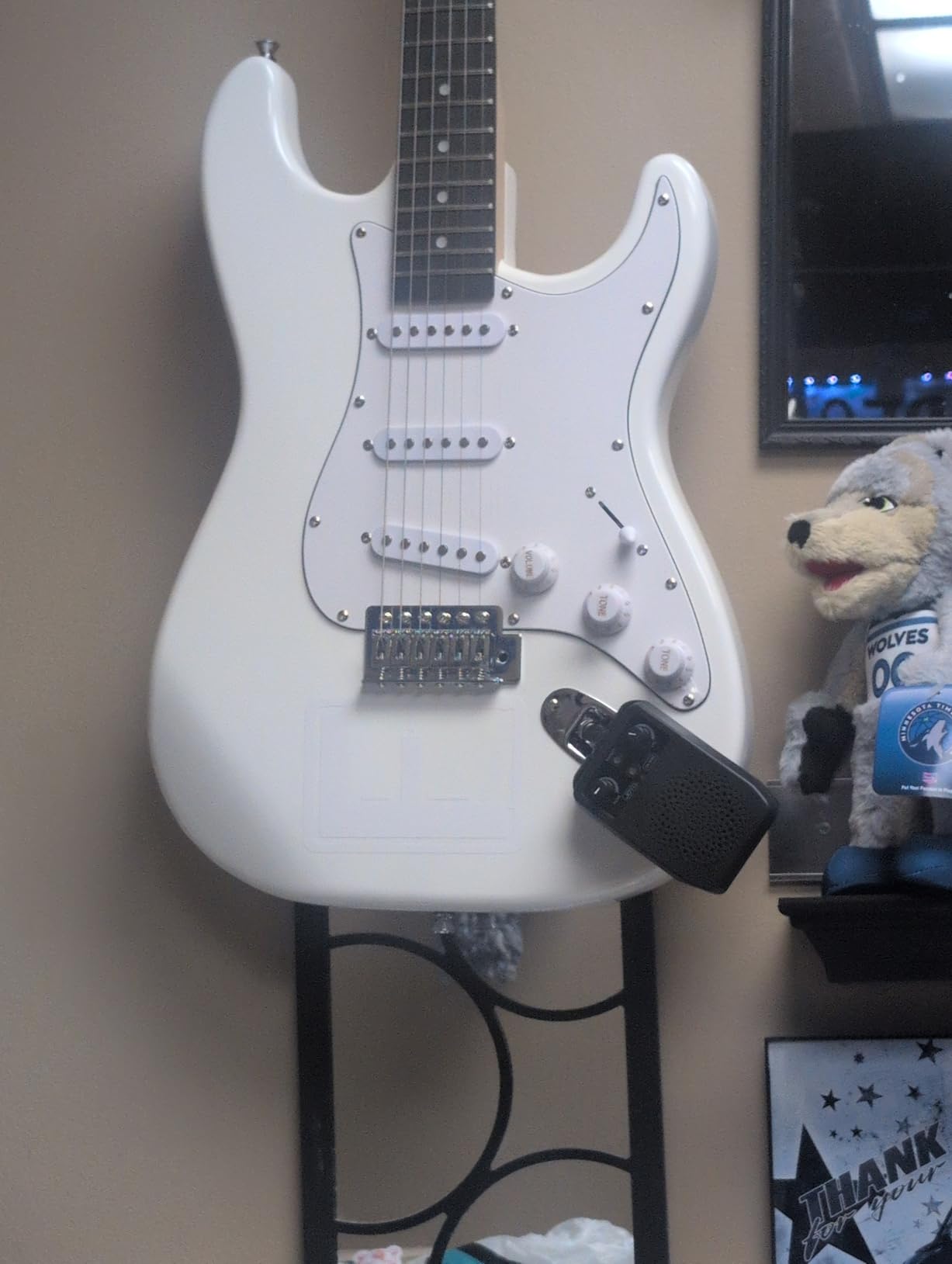 JOYO Mini Amp 5W Portable Practice Electric Amp, Bluetooth Rechargeable Combo with Clean, Overdrive, Distortion, Reverb (JA-05G) customer photo 1