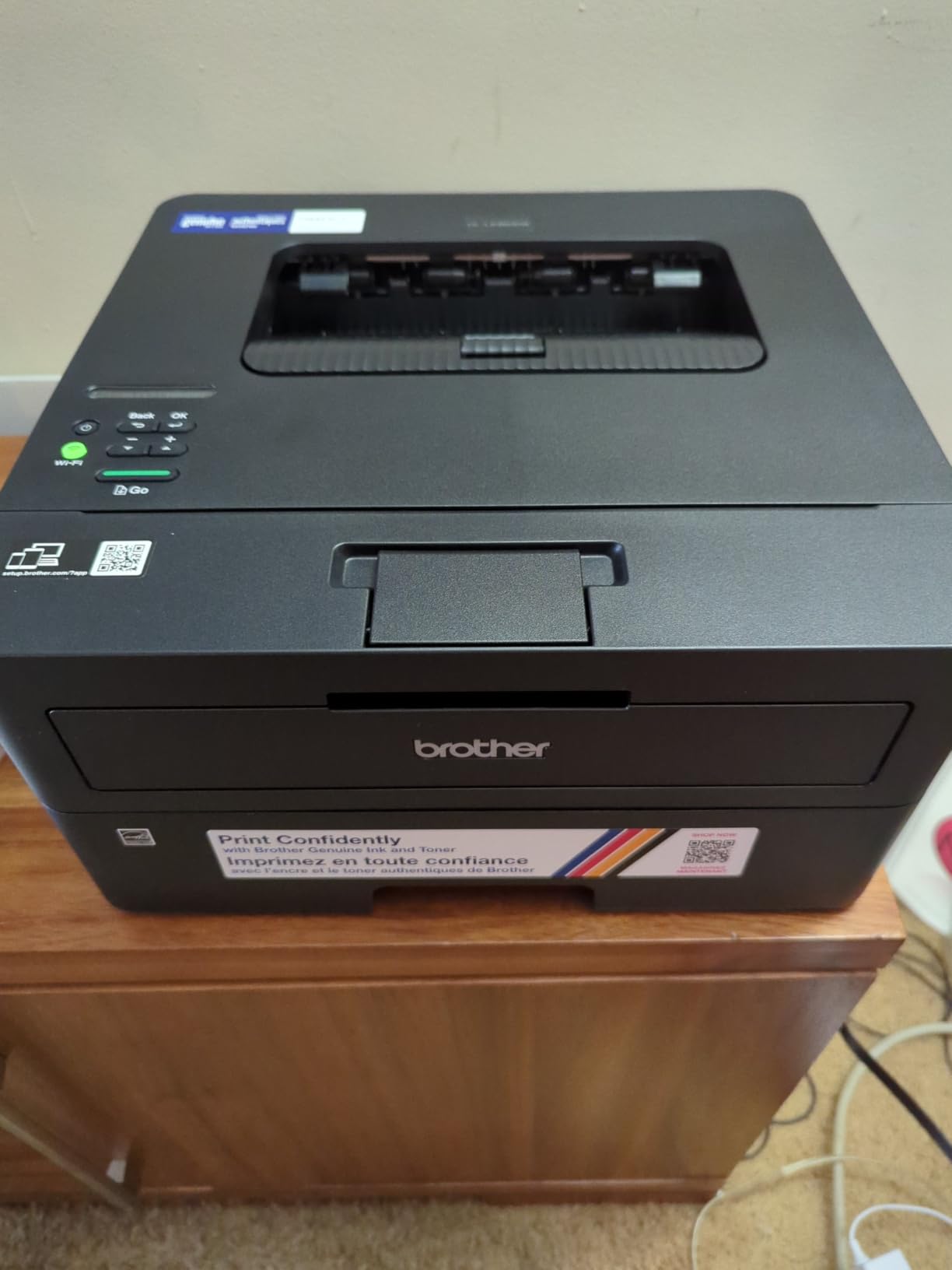 Brother HL-L2460DW Wireless Compact Monochrome Laser Printer with Duplex, Mobile Printing customer photo 2