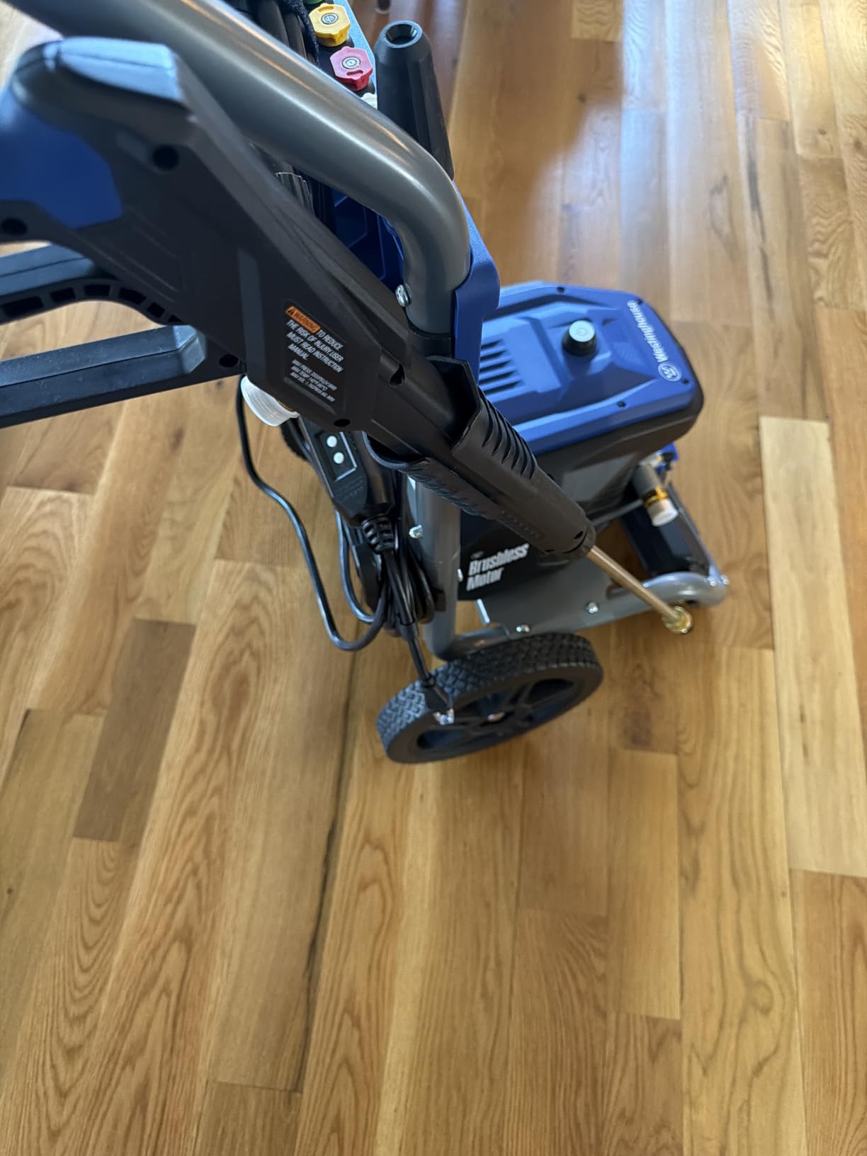 Westinghouse WPX3400e Electric Pressure Washer, 3400 Max PSI and 2.0 Max GPM, Brushless Motor, Onboard Soap Tank, Spray Gun and Wand, 5 Nozzle Set customer photo 1