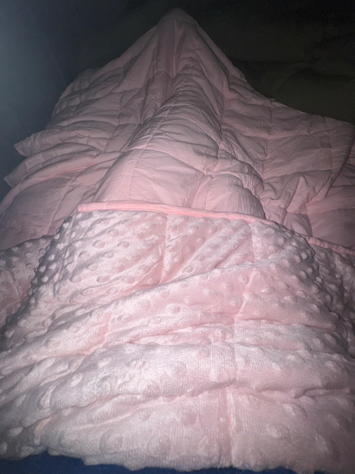 Mr. Sandman Weighted Blanket for Adults, Queen Size 15 lbs, 60