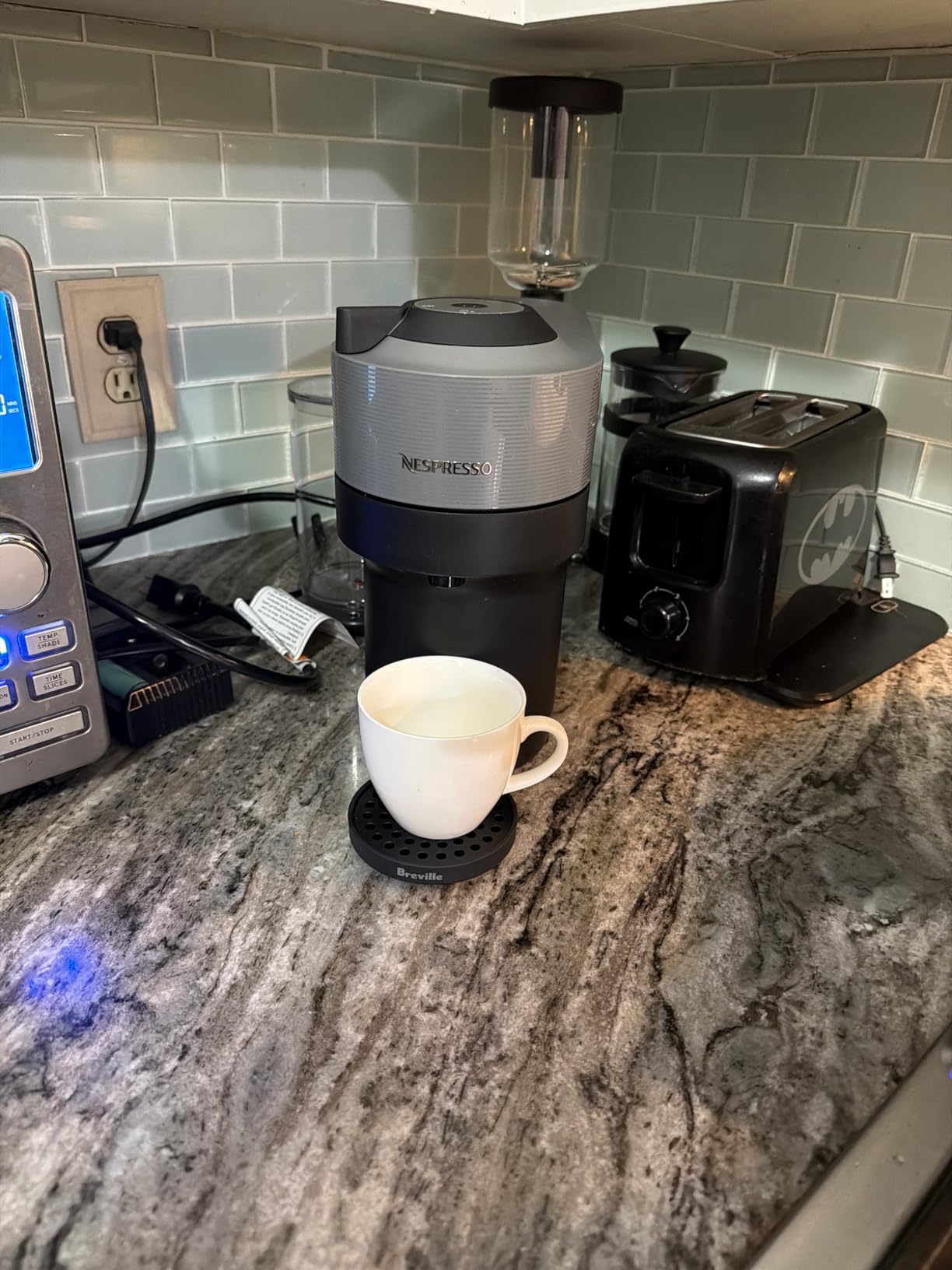 Vertuo Pop+ Coffee & Espresso Maker by Breville, Coconut White customer photo 2