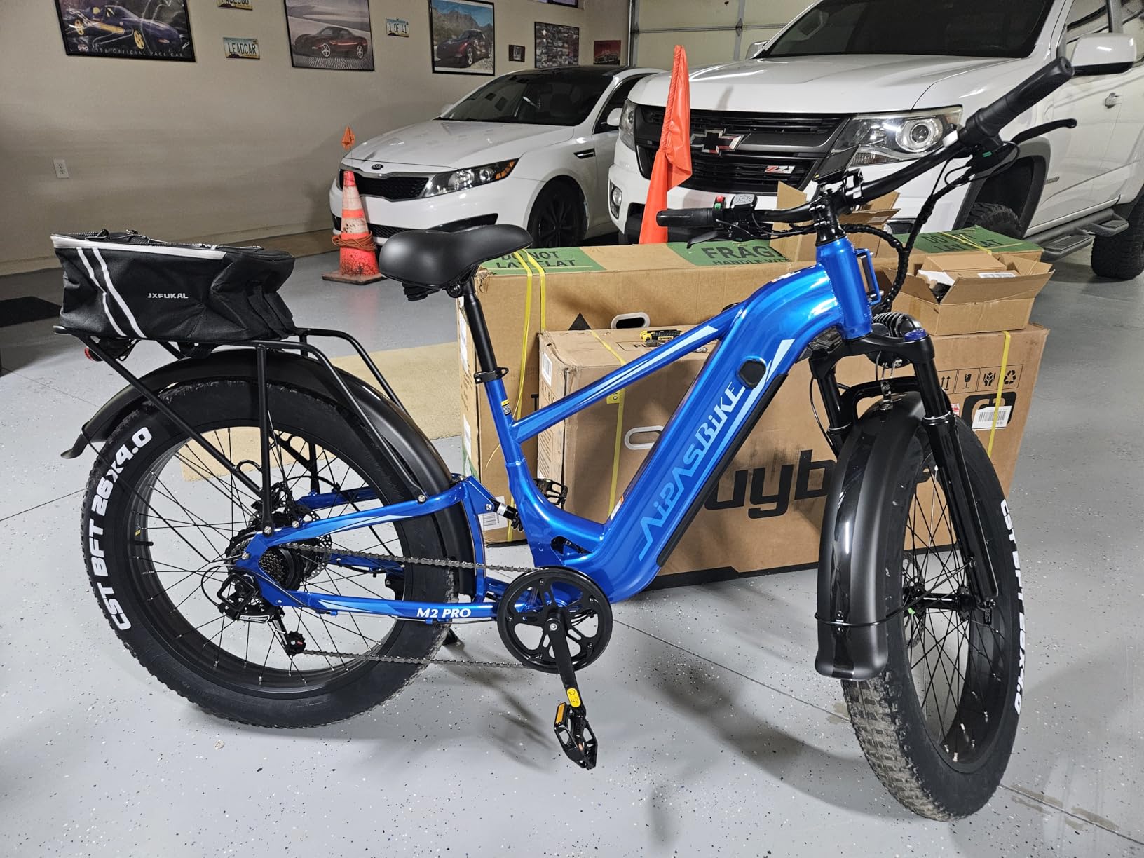 M2 Pro Electric Bike for Adults, 1800W Peak Motor, 85-Mile Long Range | 26
