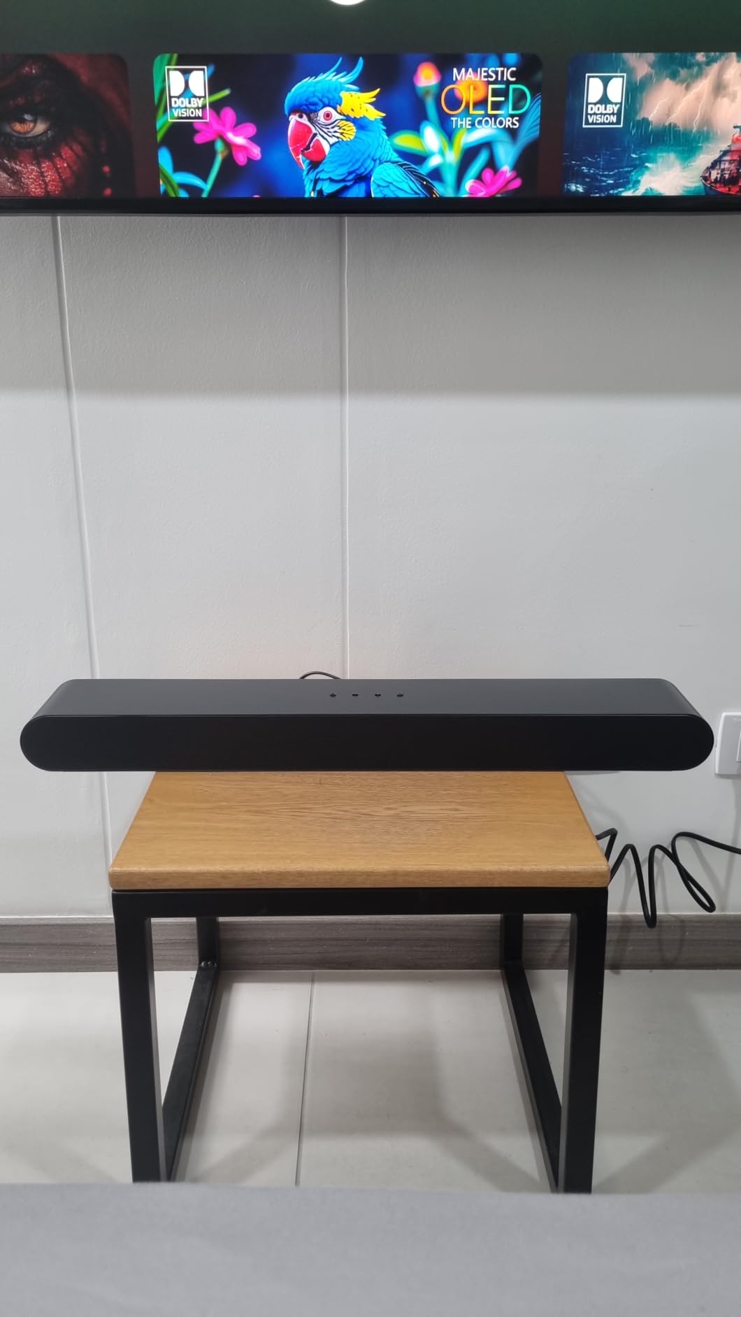 SAMSUNG HW-S60D 5.0ch Soundbar with Wireless Dolby Atmos Audio, All-in-One Design, Q-Symphony, SpaceFit Sound Pro, Adaptive Sound, Game Mode Pro with Alexa Built-in customer photo 1