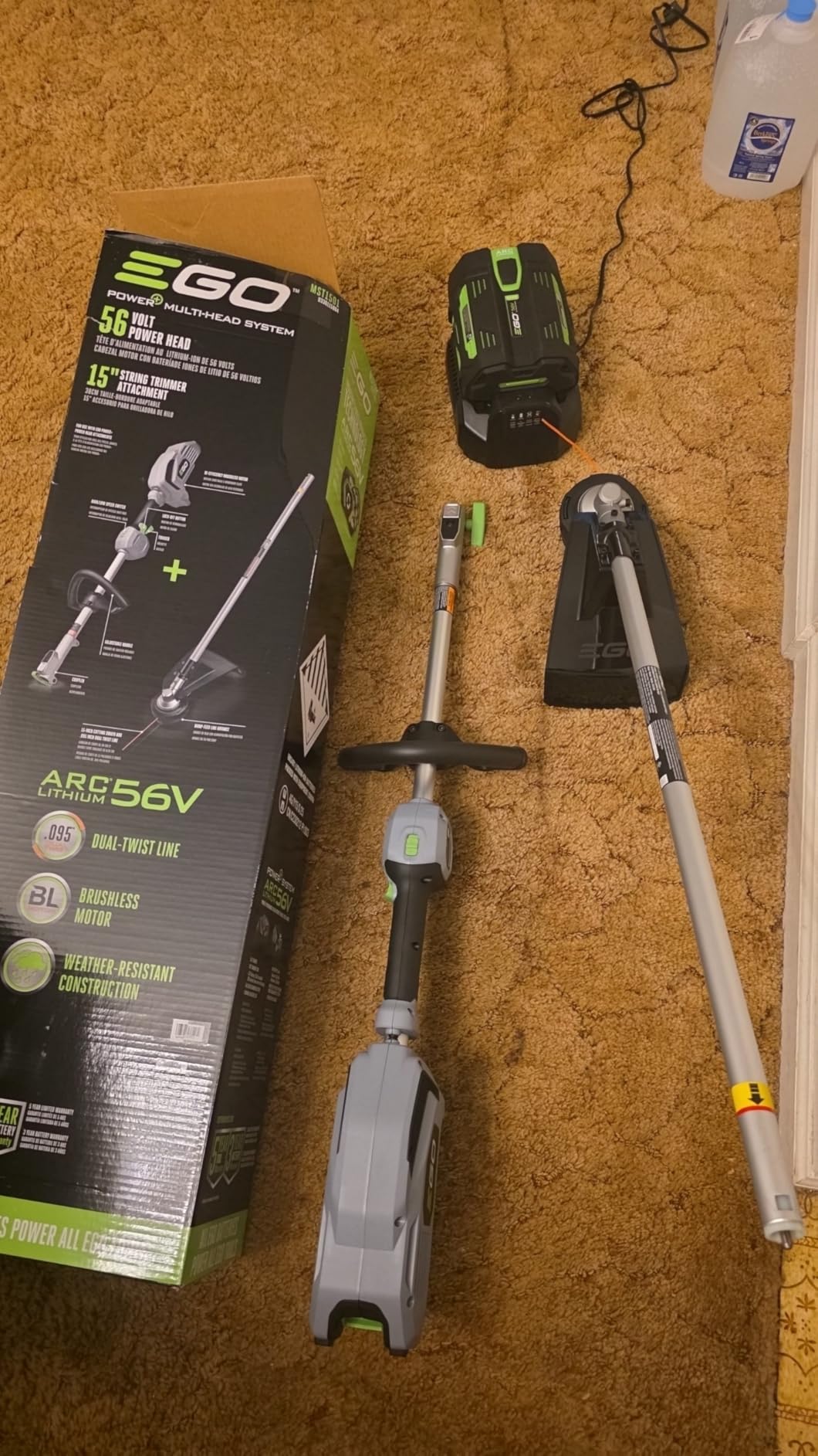 EGO MHC1603 Multi-Head Combo Kit 16-Inch 56-Volt Carbon Fiber String Trimmer with POWERLOAD & 8-Inch Carbon Fiber Edger Attachment customer photo 1