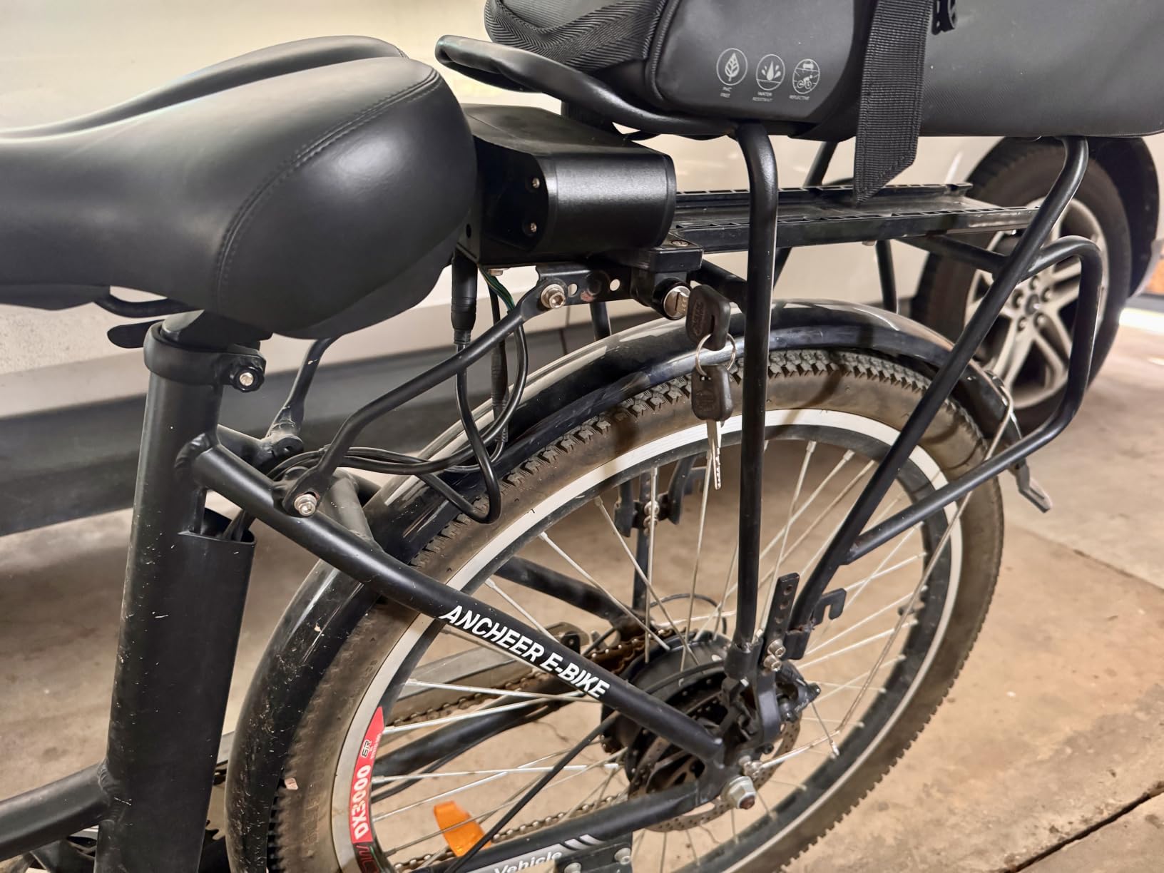 ANCHEER Electric Bike for Adults, 48V 499Wh Ebike, 26