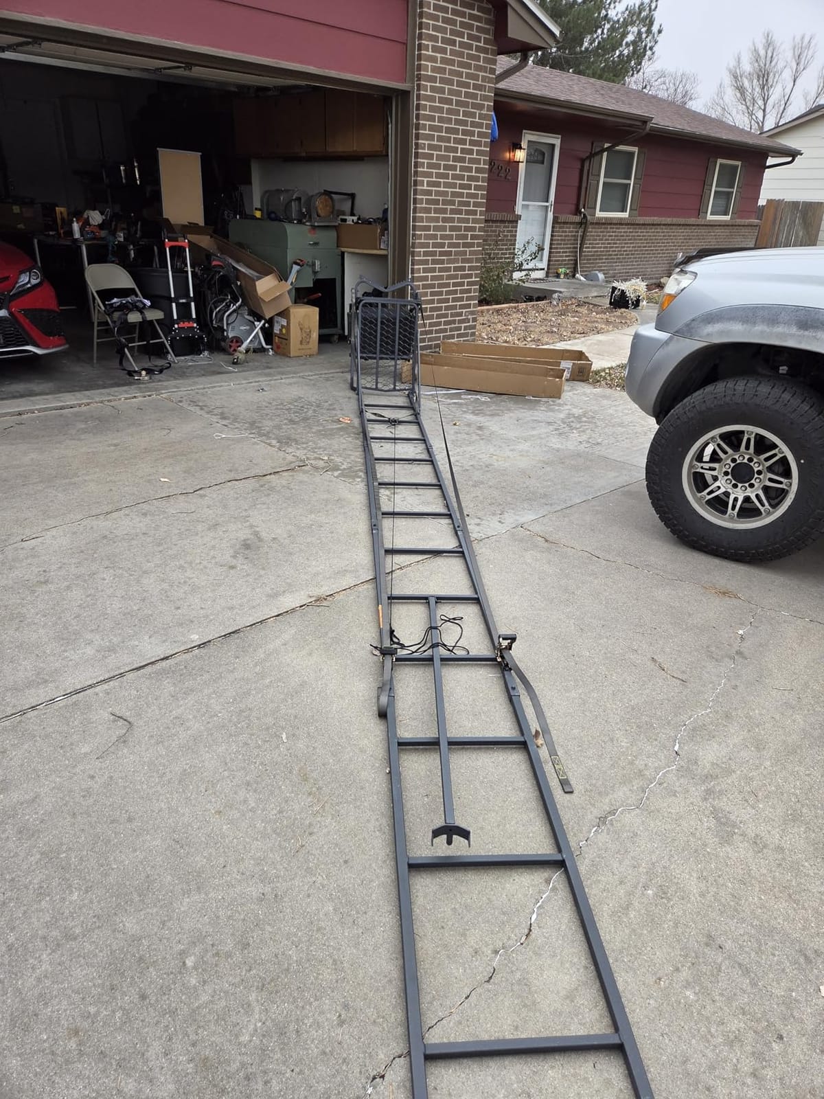 Rivers Edge Bowman LS 1-Man Ladder Stand, 19'5