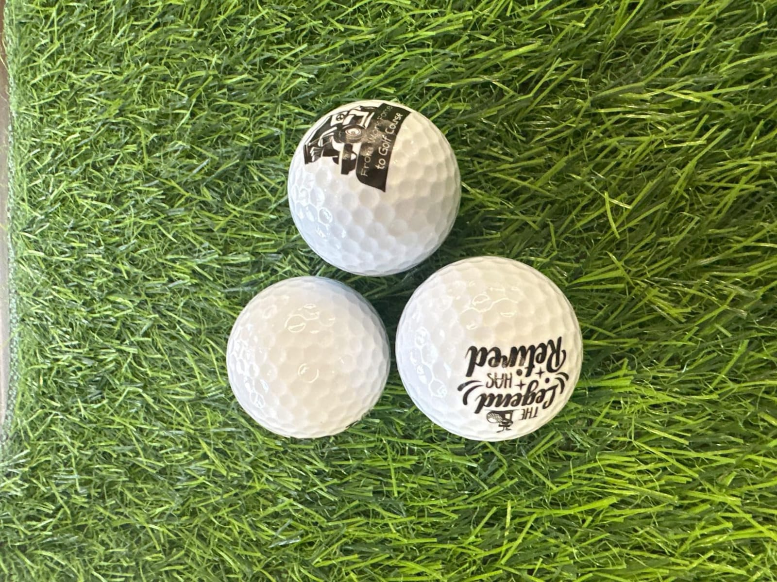 Arrowbash Retirement Gifts for Men - Funny Retirement Golf Balls with Tees and Gift Box for Dad, Grandpa, Coworker customer photo 2