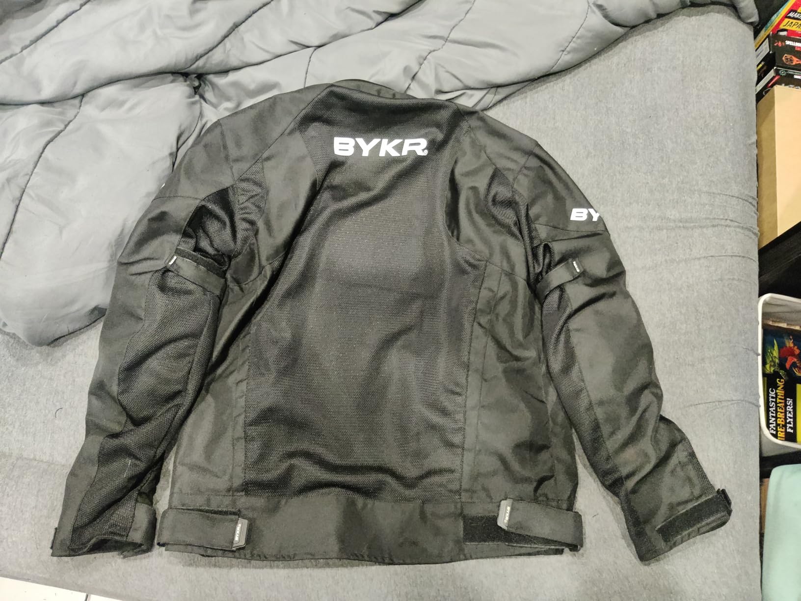 BYKR Mesh Motorcycle Jacket For Men Dual Sports Adventure Breathable Riding Protective Motorbike Jackets Enduro CE Armored customer photo 1