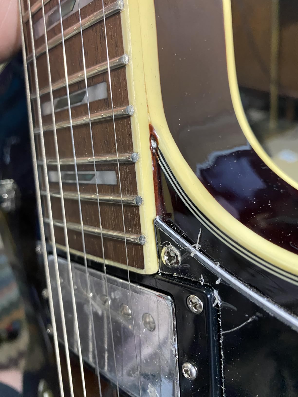 IYV-IJZ-300A TSB Jazz Solid hollow-Body Electric Guitar, Tobacco Sunburst customer photo 2