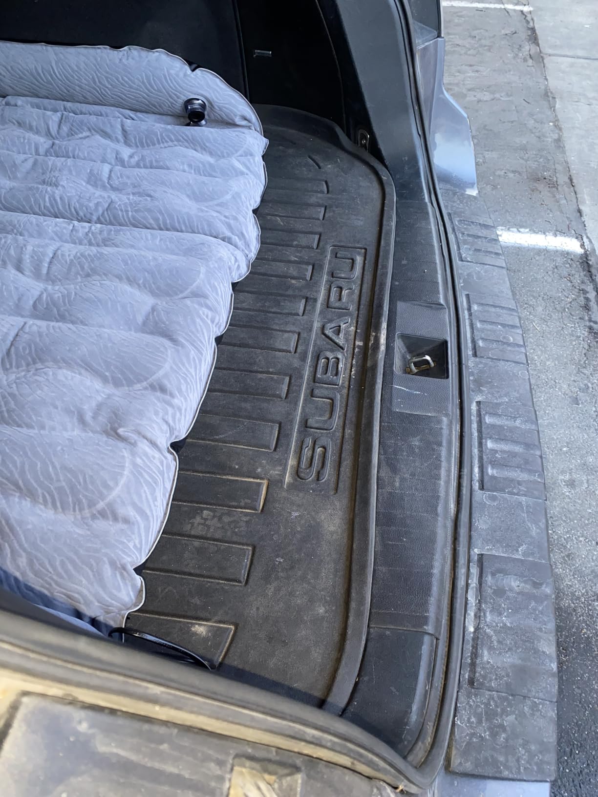 Car Air Mattress, Inflatable SUV Truck Camping Mattress for Back Seat, Thickened Travel Car Bed Sleeping Pad with Air Pump 2 Pillows customer photo 2