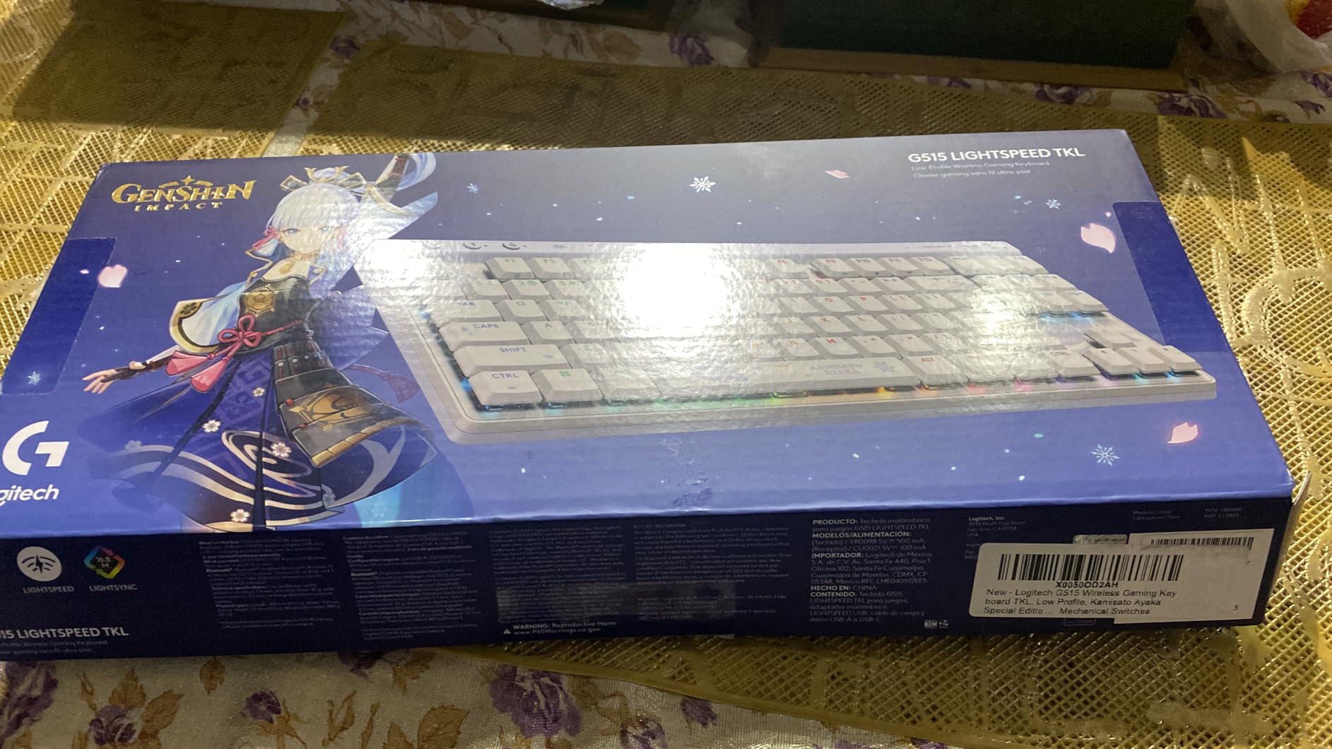 Logitech G515 Lightspeed TKL Wireless Gaming Keyboard (Tactile) customer photo 1