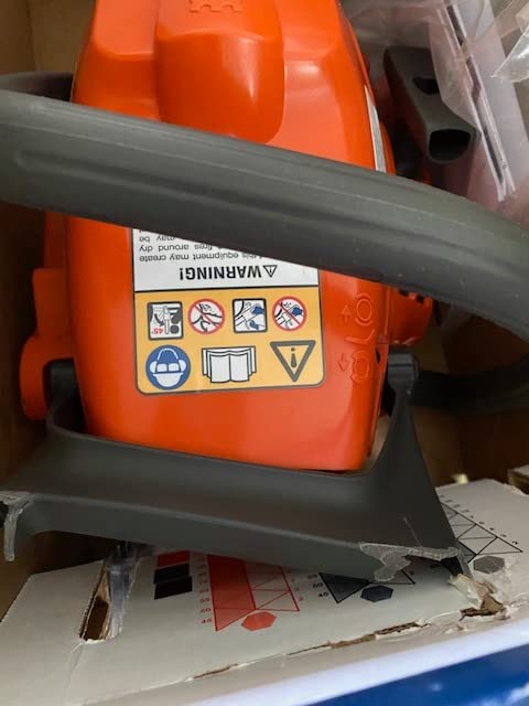 Husqvarna 120 Mark III Gas Chainsaw, 38-cc, 2-Cycle X-Torq Engine, 14 Inch Chainsaw with Automatic Oiler, For Wood Cutting and Tree Pruning customer photo 2