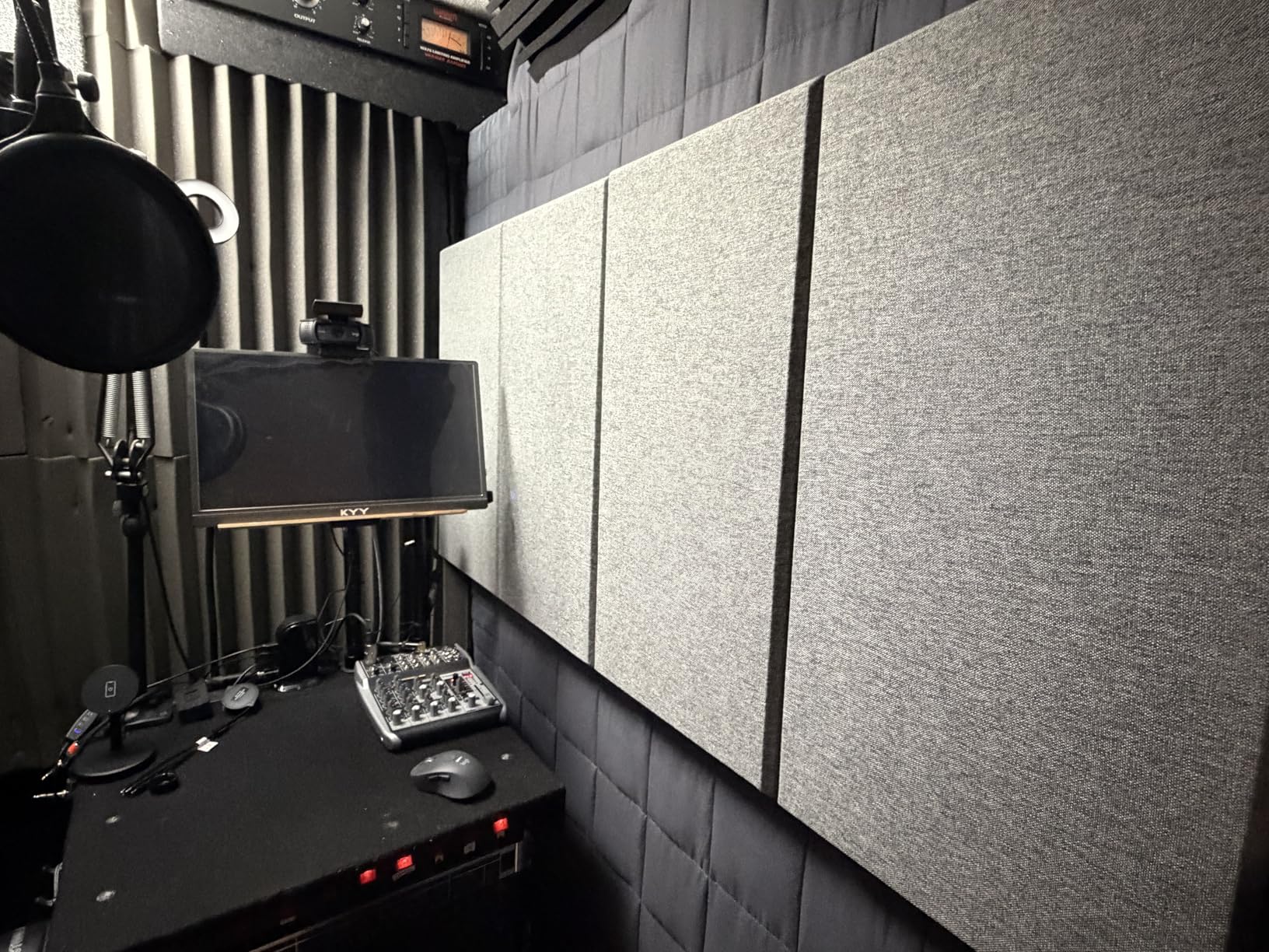 4 Pack Acoustic Fiberglass Panels 23.6