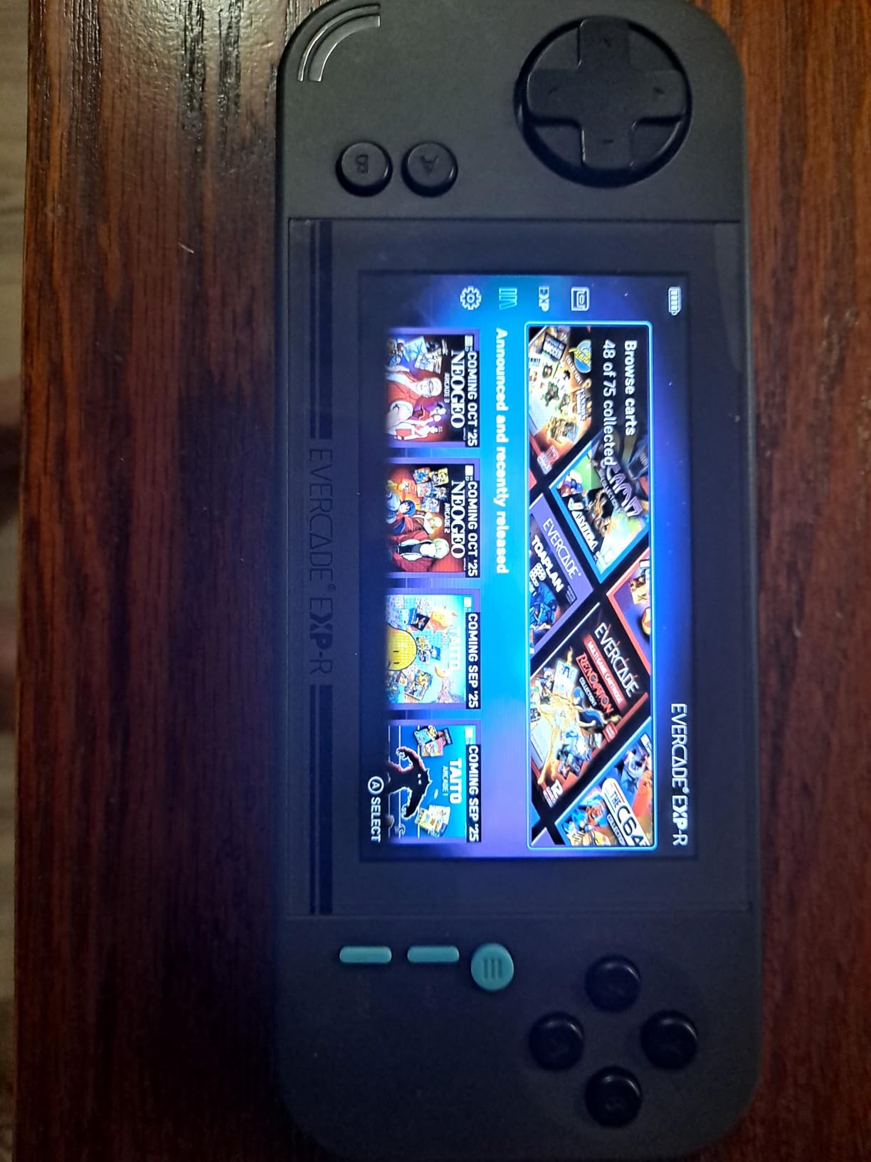 Evercade EXP-R Retro Gaming Handheld Console with Tomb Raider 1, 2 & 3 customer photo 1