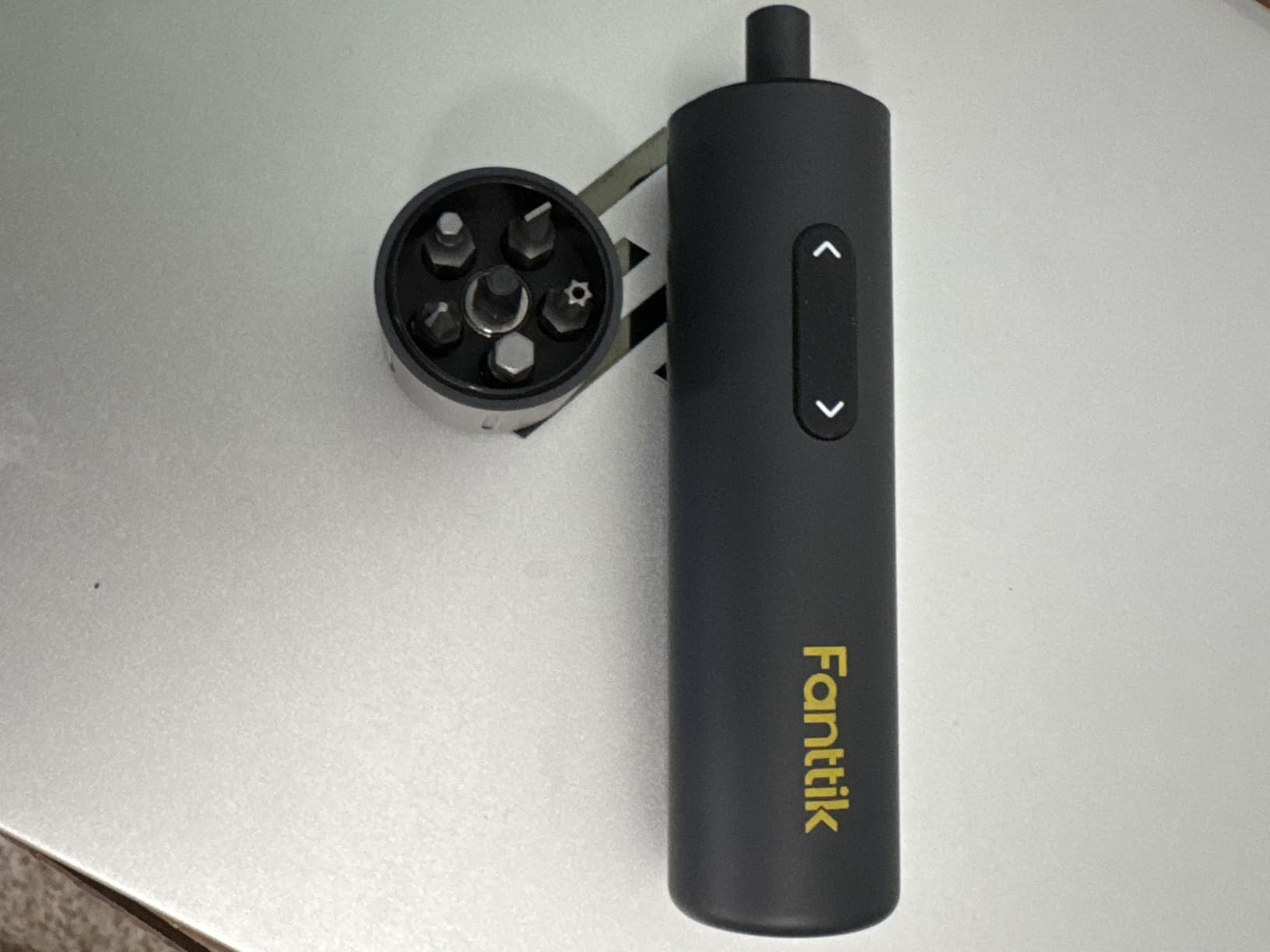 Fanttik S1 Capsule Cordless Screwdriver, Electric Screwdriver - Max 5 N.m, 320 RPM Motor, 5 Pcs Double-Ended Bits, Compact Design, LED Light customer photo 2