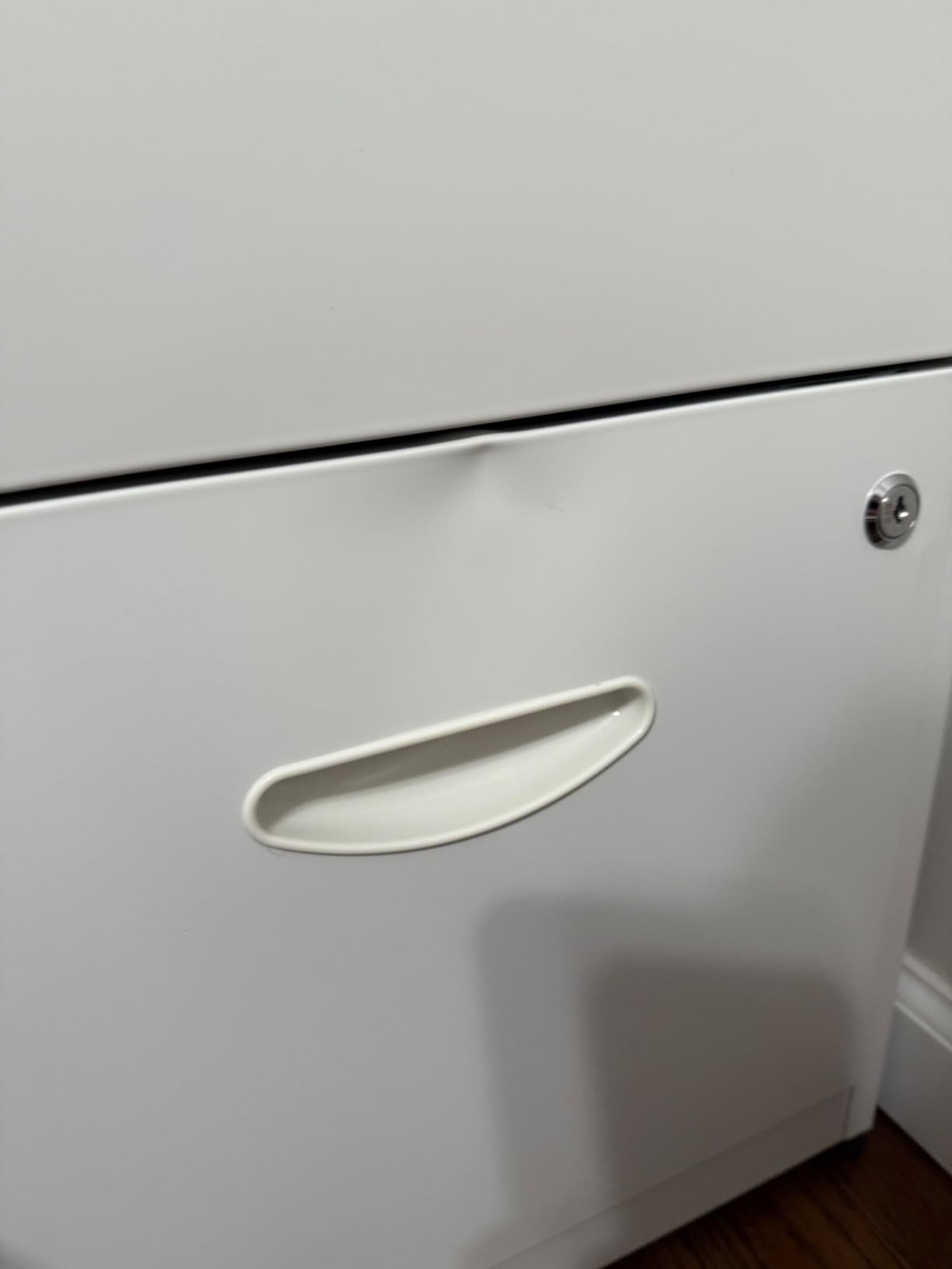 SteeLoong 2 Drawer File Cabinets, Metal Office File Cabinet with Lock, Black | Filing Cabinet for Home Office, Vertical Modern File Cabinet Office Two Drawers for Hanging Letter, Assembly Required customer photo 1