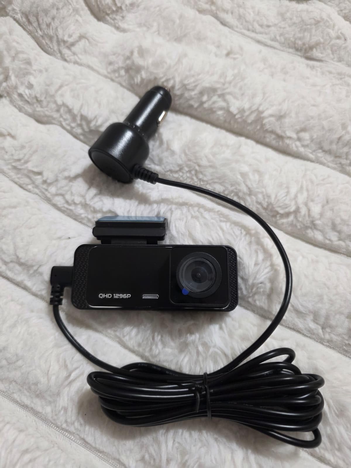 Dash Cam 1296P Front Dashcam, V300 WiFi Dash Camera for Cars with App, Night Vision, Mini Hidden Single Car Camera, Loop Recording, 24H Parking Mode, Support 256GB Max, Black customer photo 1