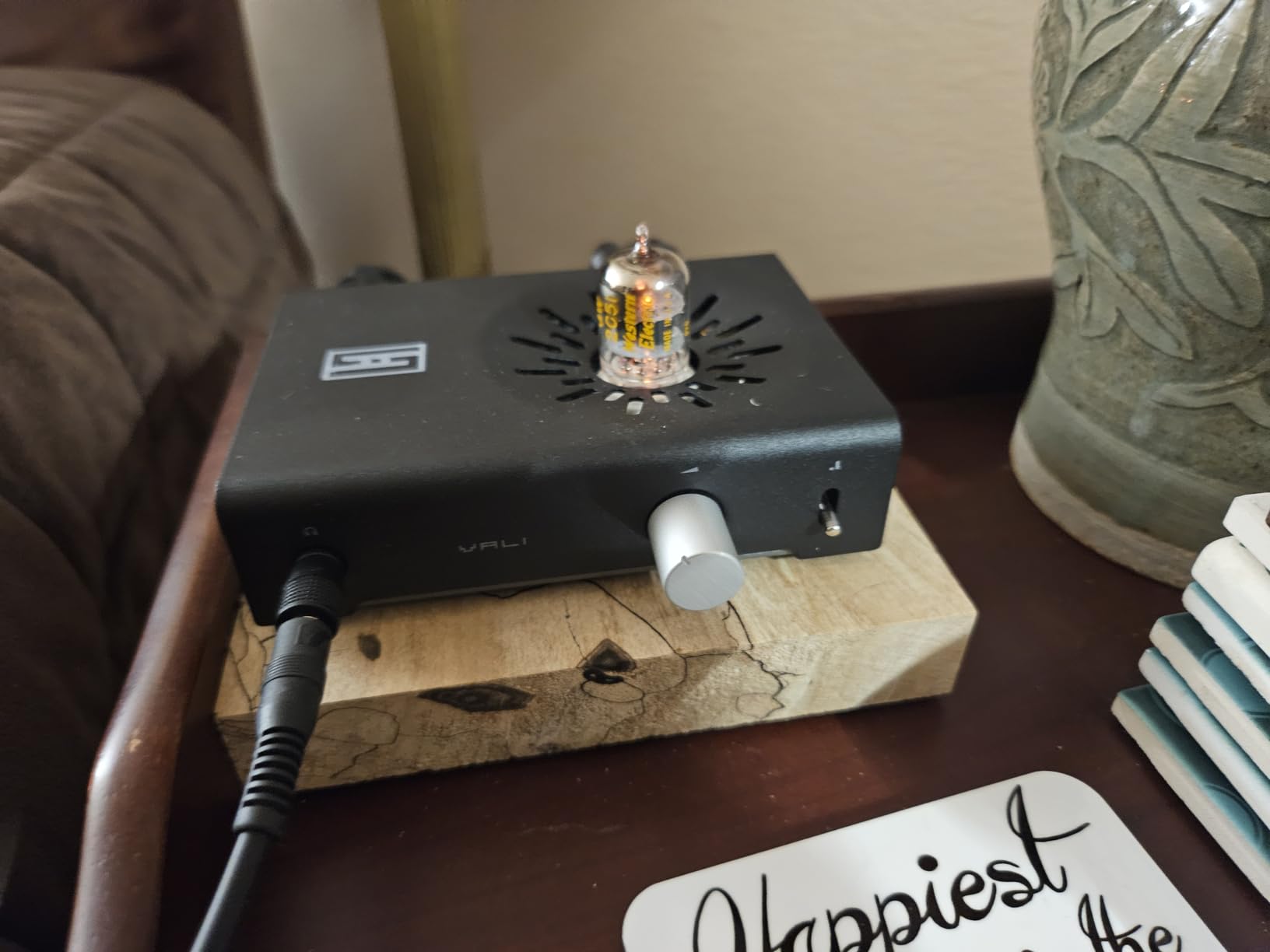 Schiit Vali 3 Tube Hybrid Headphone Amp and Preamp - Silver customer photo 2