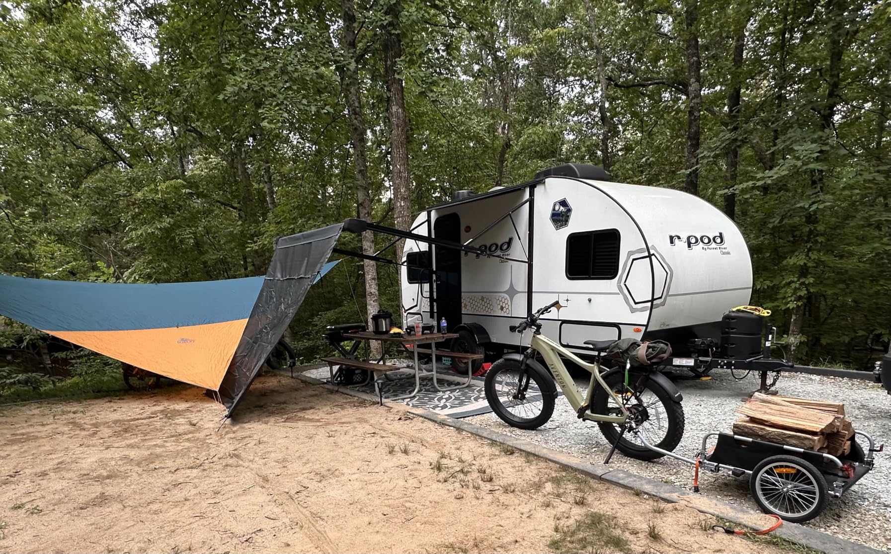 VEVOR Bike Cargo Trailer, 88/100/160 lbs Load Capacity, Heavy-Duty Bicycle Wagon Cart, Foldable Compact Storage with Universal Hitch customer photo 2