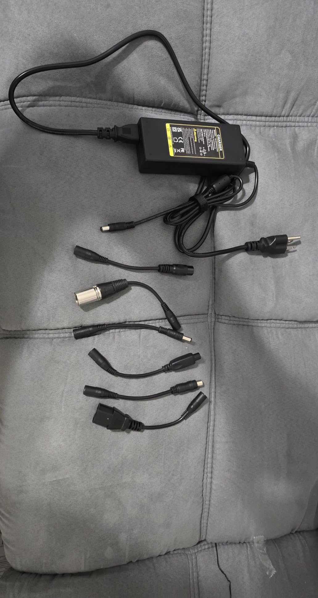 42V 2A Charger with 7 Plugs Connections, for Razor/Jetson/Voyage, gotrax, ninebot Charger for 36V 10S Li-ion Battery customer photo 1