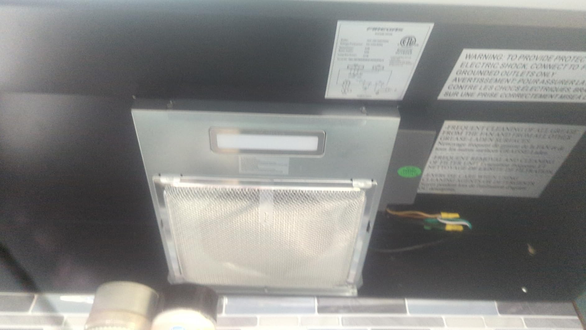 FIREGAS 24 inch Range Hood Under Cabinet, 300CFM Ducted/Ductless Convertible Kithen Hood in Stainless Steel with 2 watt LED Light and Filter, 2 fan speeds, hassle-free installation customer photo 1