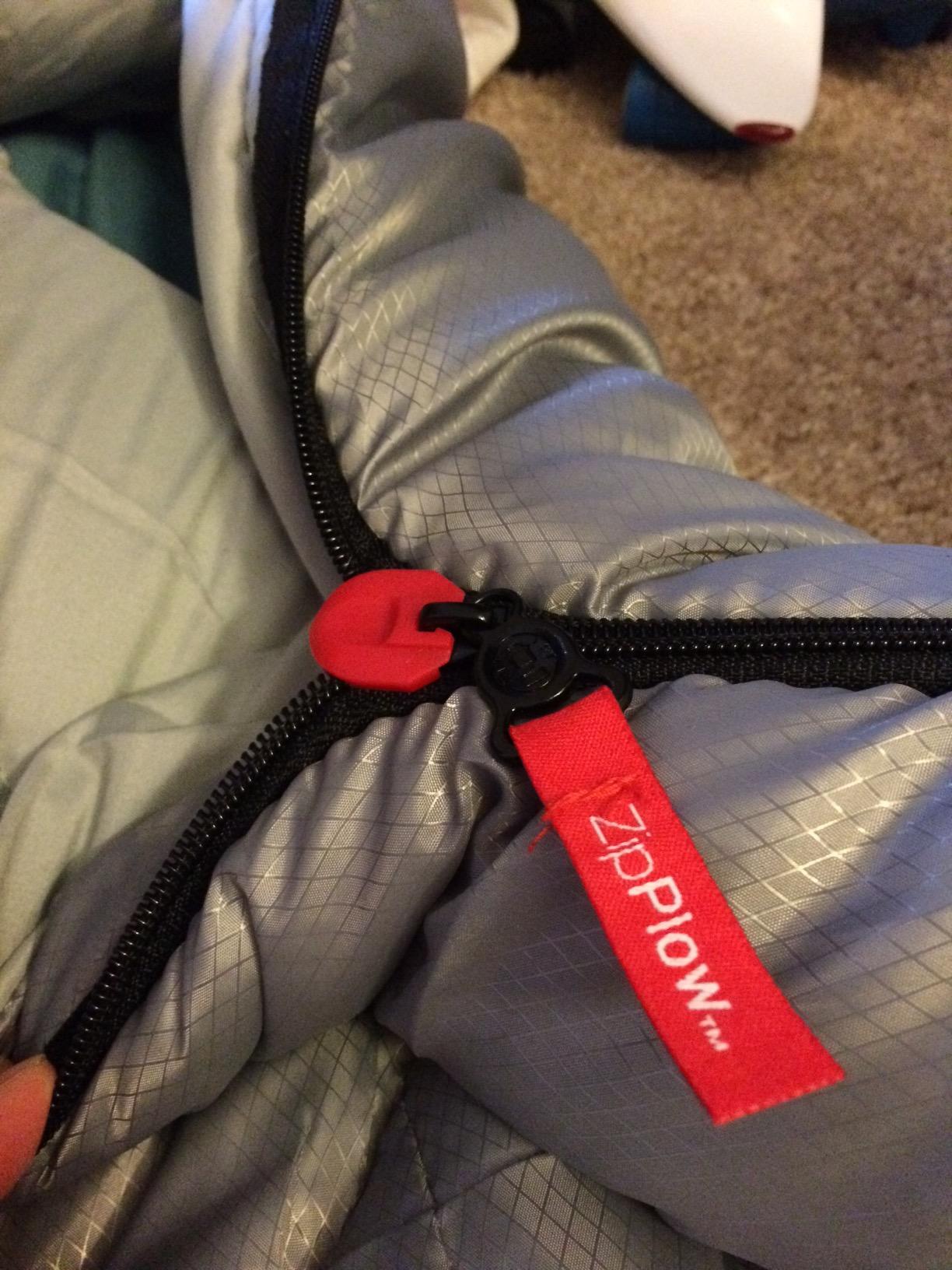 Coleman 45 Degree F Double Sleeping Bag, XL Tandem Sleep Sack with Big & Tall Design, Zips Apart into 2 Sleeping Bags, Machine Washable customer photo 2