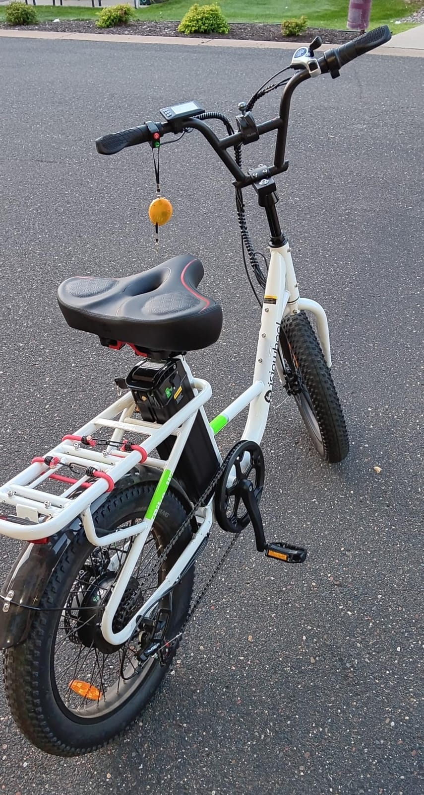 isinwheel U7S Electric Bike for Adult,Peak 1500W Motor 48V 20Ah Battery Up to 20+ MPH & 80 Miles Step-Thru Cargo Ebike,7-Speed All Terrain Fat Tire Front Suspension E-Bike customer photo 2