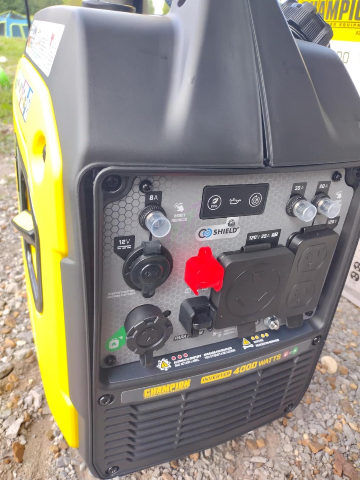 Champion Power Equipment 4000-Watt Dual Fuel RV Ready Portable Inverter Generator with Quiet Technology and Free 3-Year Warranty customer photo 2
