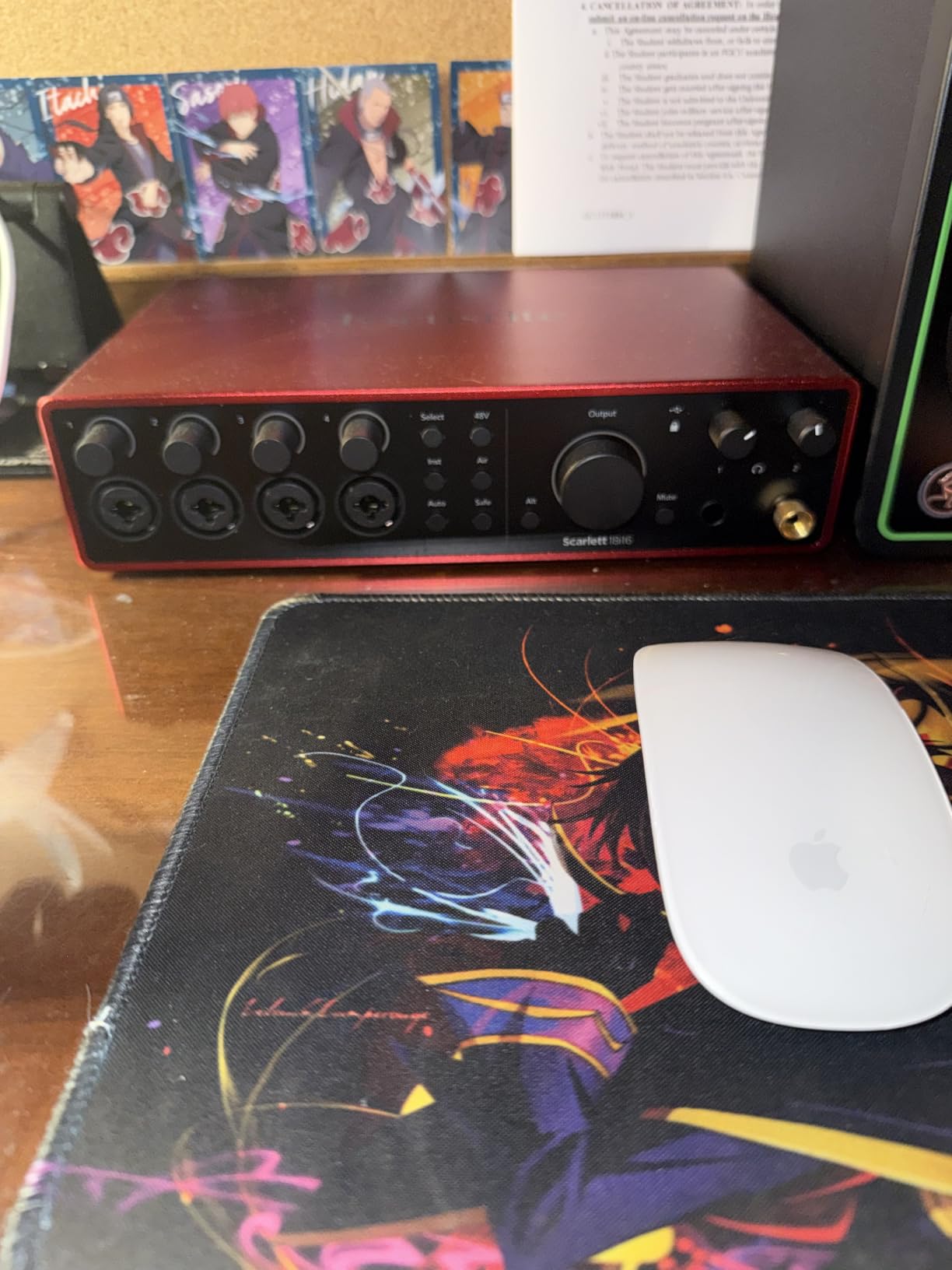 Focusrite Scarlett 18i16 4th Gen USB Audio Interface, 18-In 16-Out, 4 Mic Preamps, 2 Hi-Z Inputs, 8 Line Inputs, ADAT, S/PDIF, MIDI, Auto Gain, Clip Safe, 24-Bit/192kHz customer photo 1