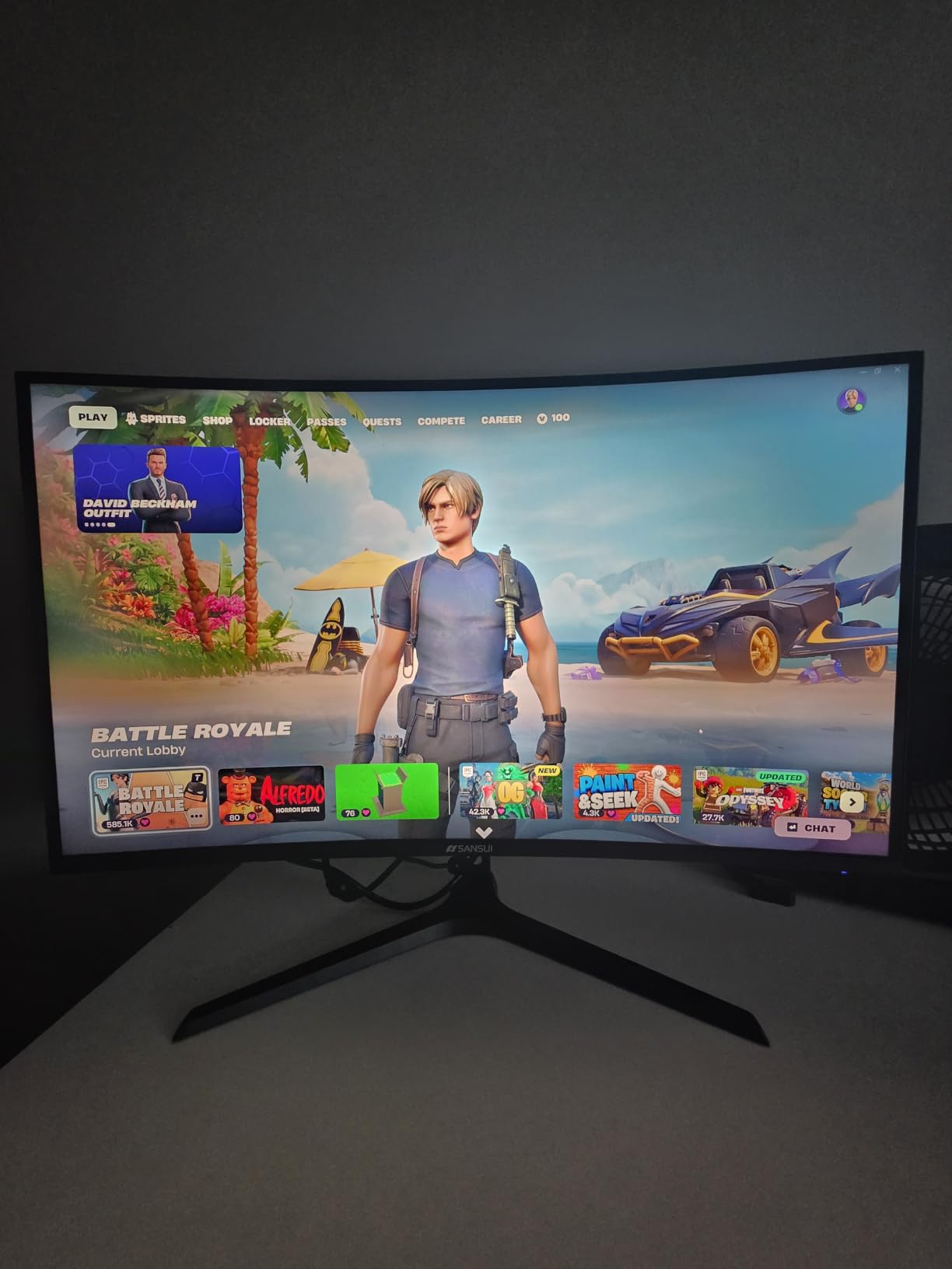 SANSUI 24 Inch Gaming Monitor 200Hz 1Ms FreeSync HDR 110% sRGB FHD 1080P customer photo 2