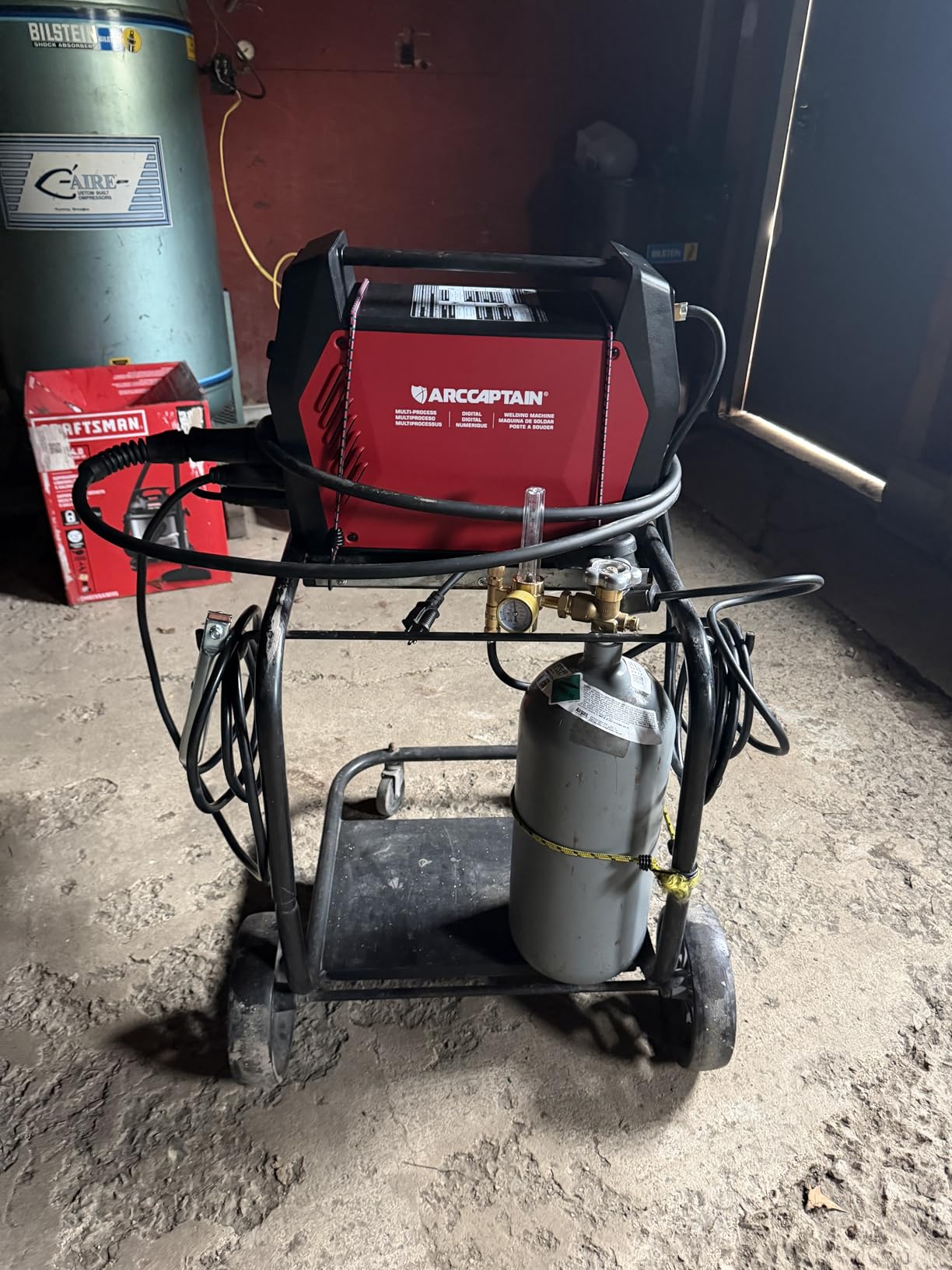 ARCCAPTAIN MIG205 Pro MIG Welder 205A 120V 240V 6-in-1 Aluminum Welding customer photo 2